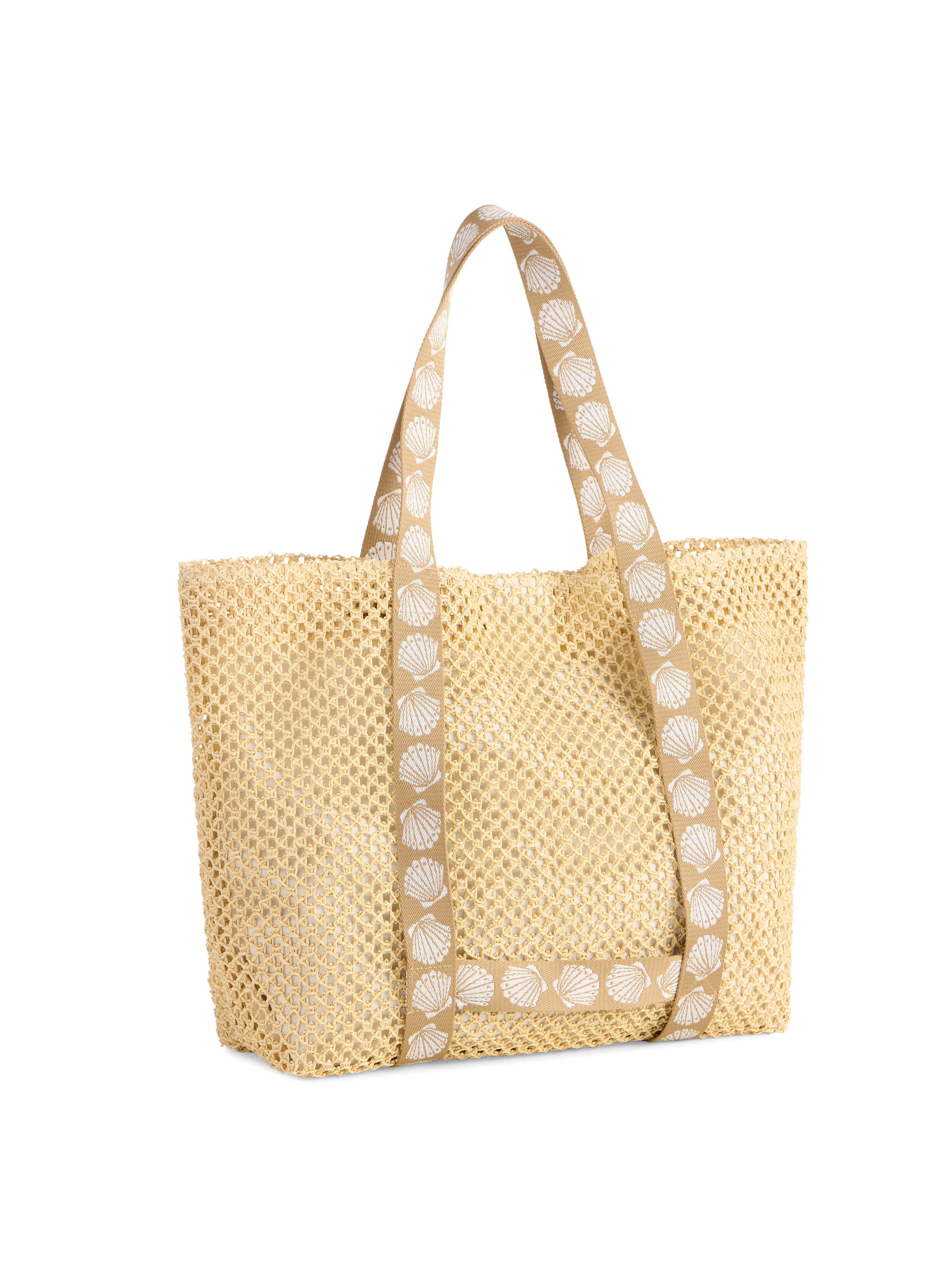 Shiraleah Shelly Tote and Hat Set, Tan