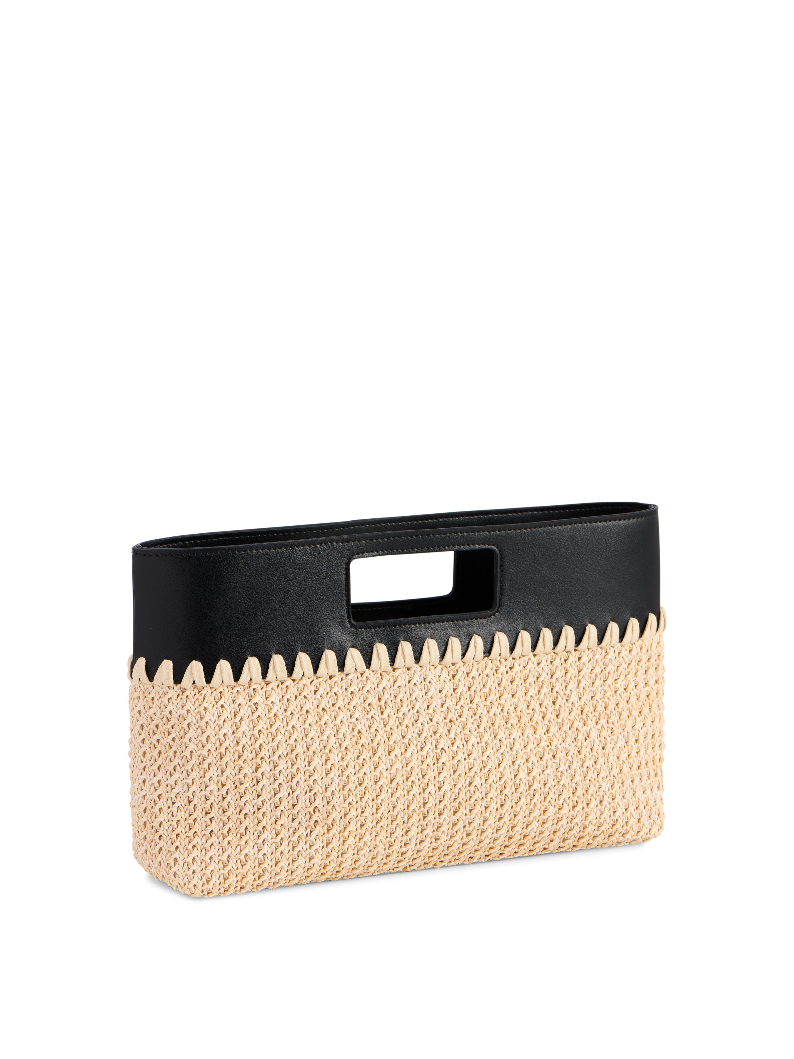 Shiraleah Mia Top Handle Clutch BLACK