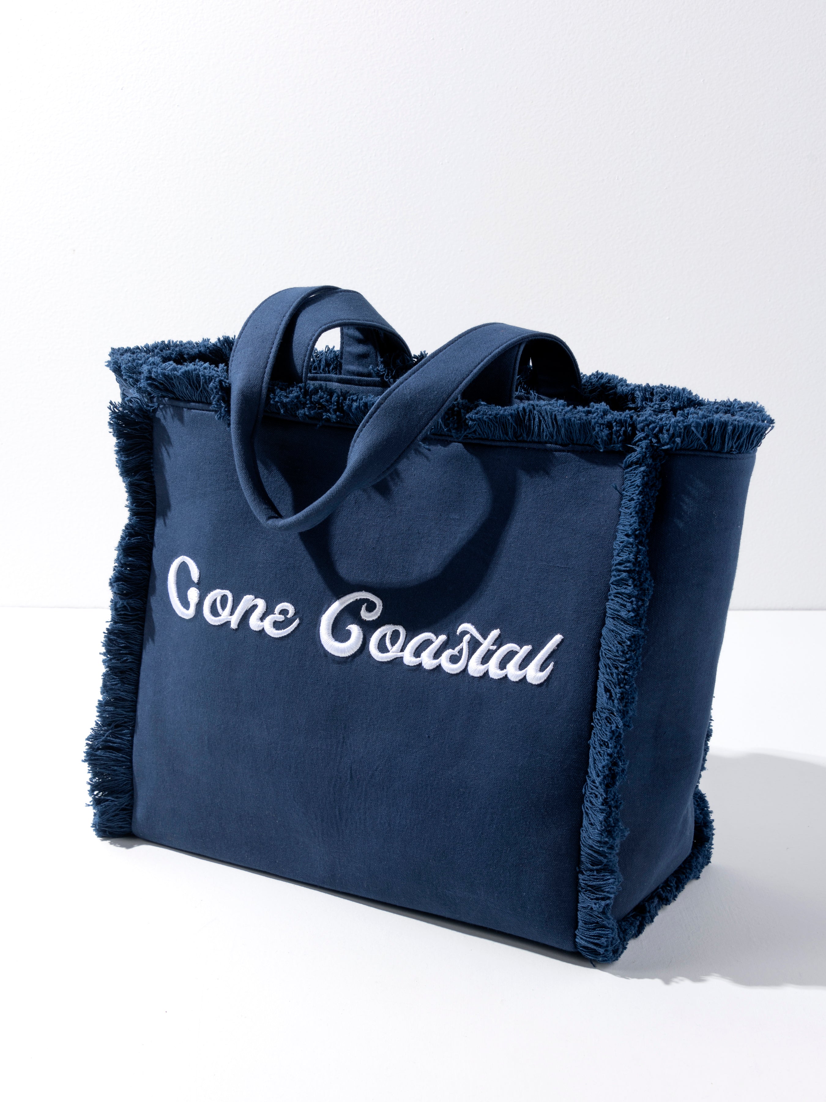 Shiraleah "Gone Coastal" Tote, Navy