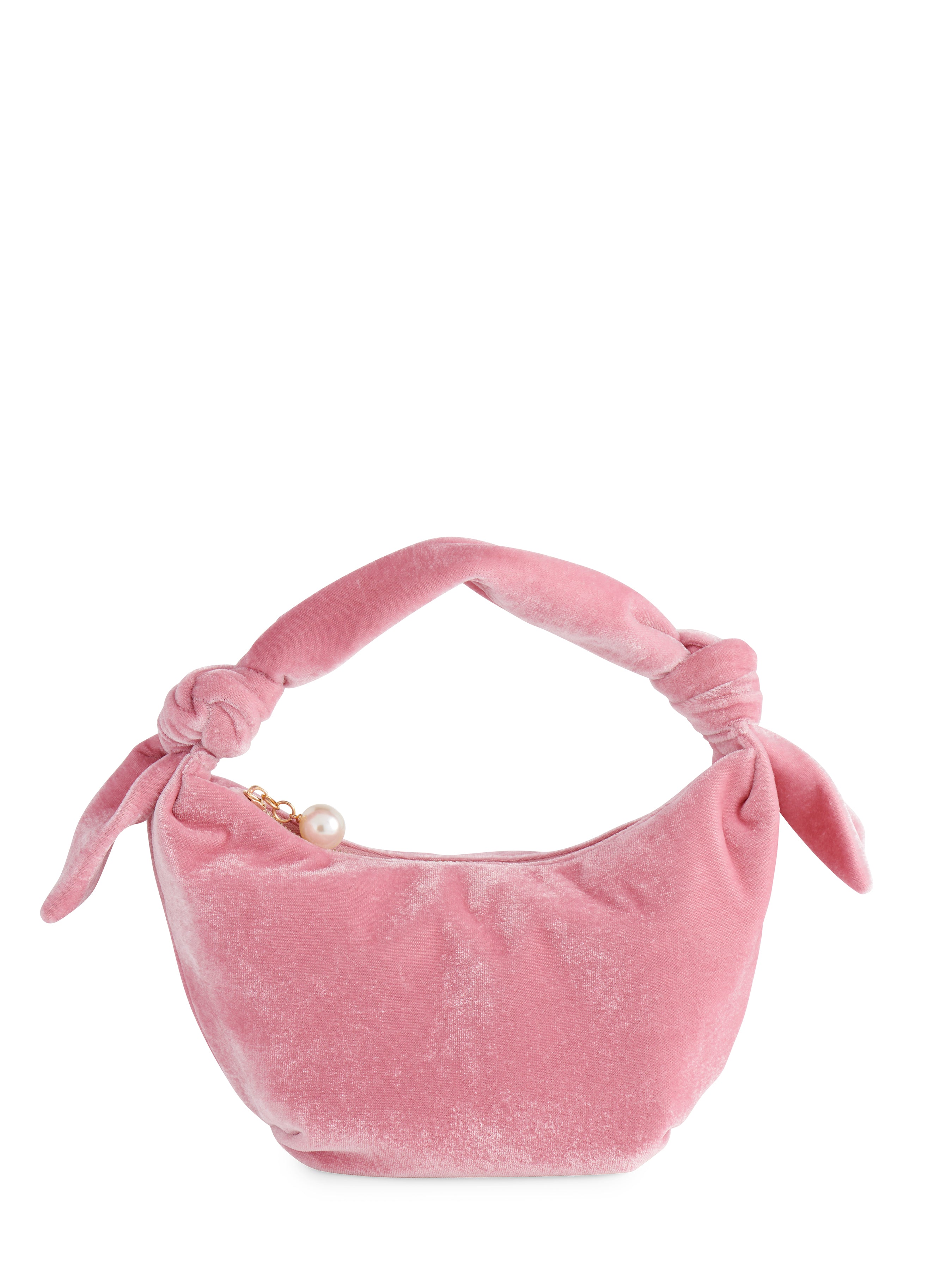 Shiraleah Becca Knotted Top Handle Bag ROSE