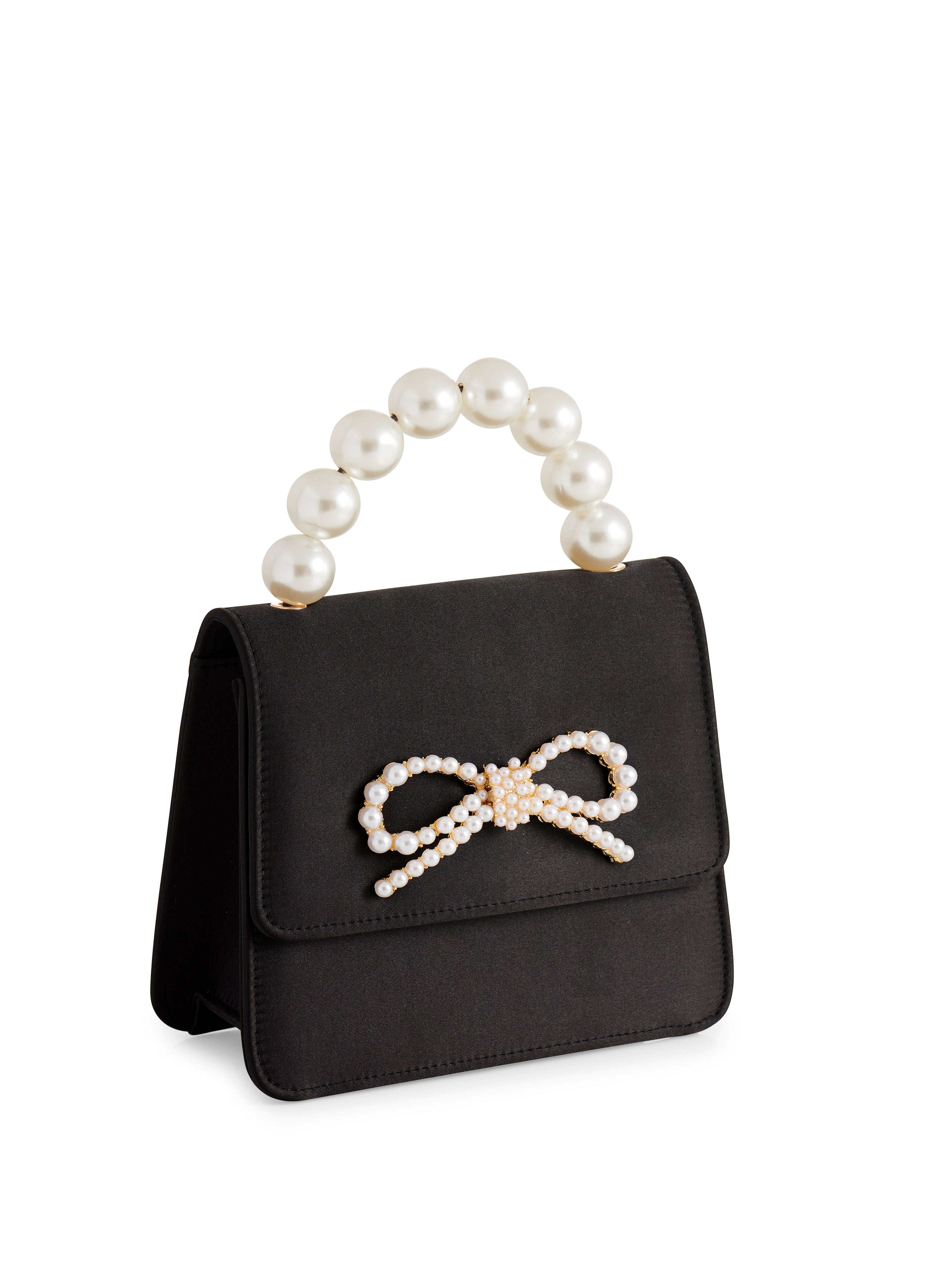 Shiraleah Maude Mini Top Handle Bag BLACK