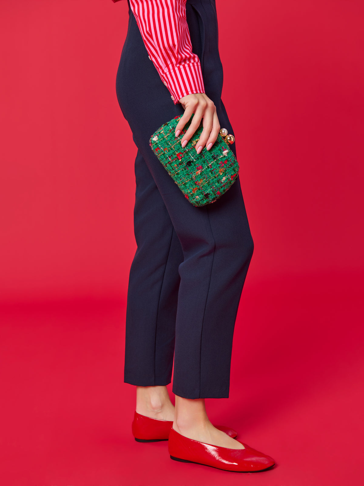 Shiraleah Jolly Minaudière GREEN / OS