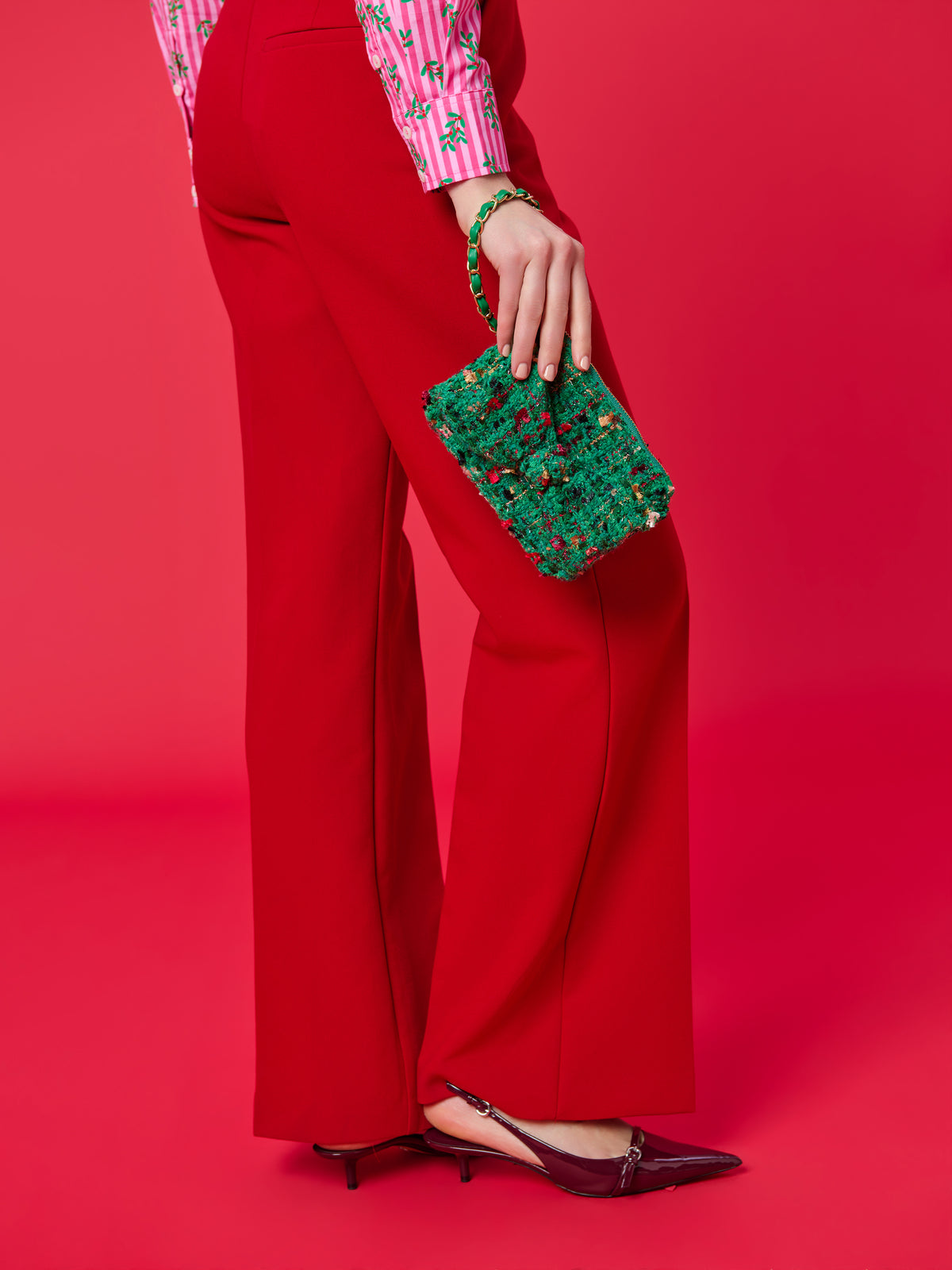 Shiraleah Jolly Wristlet GREEN / OS