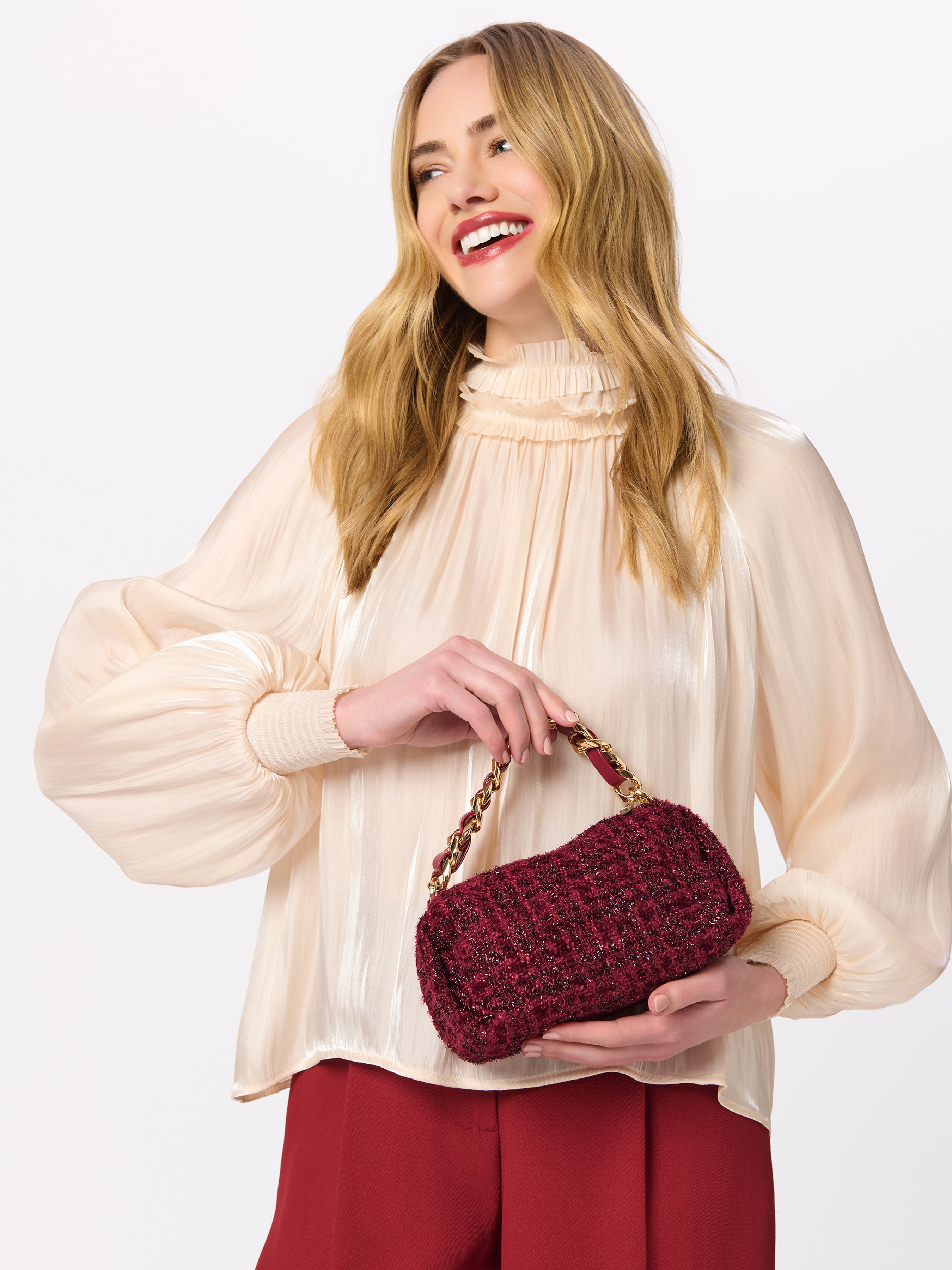 Shiraleah Juniper Top Handle Bag WINE / OS