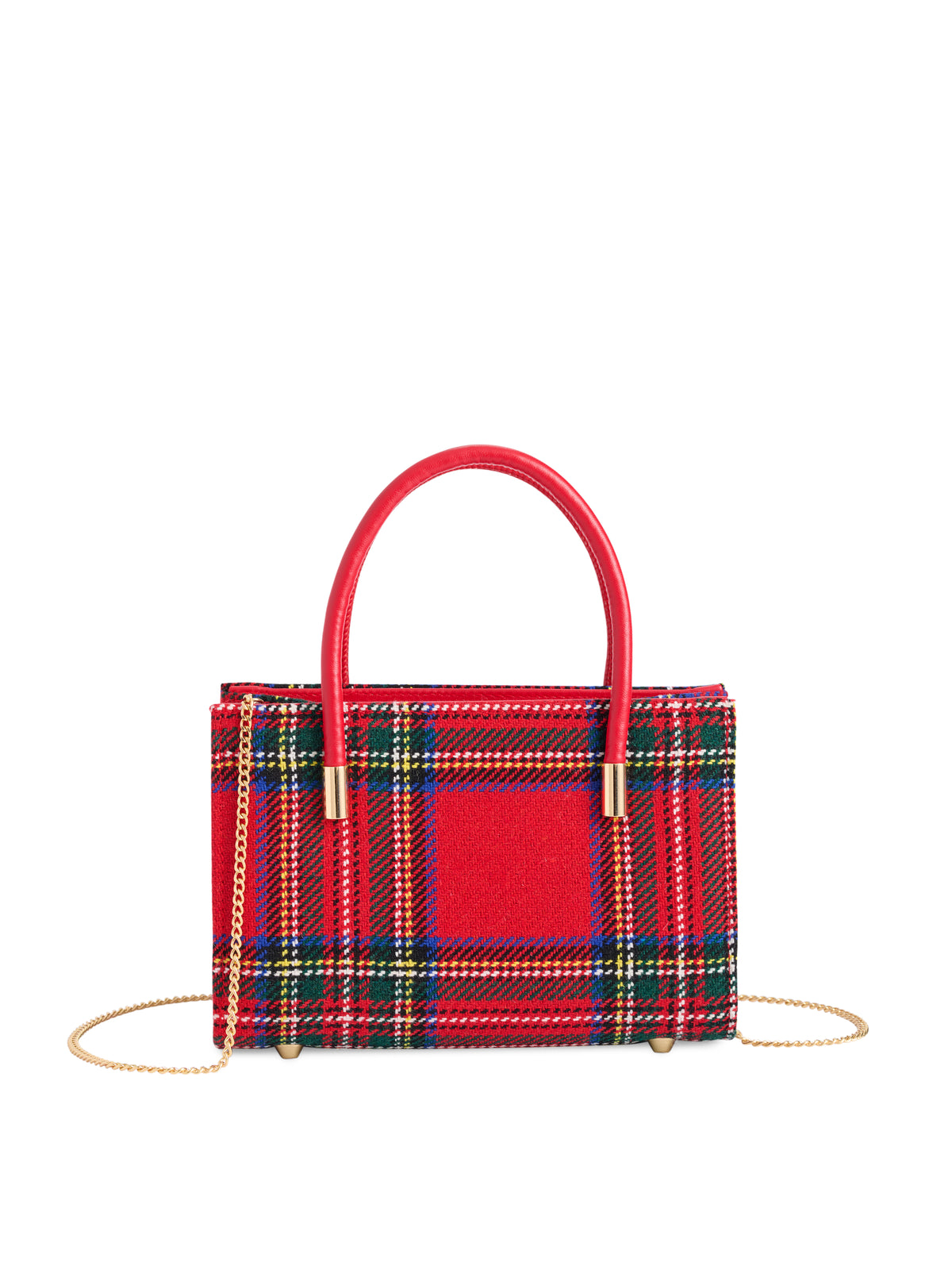 Shiraleah Charlotte Top Handle Bag RED / OS
