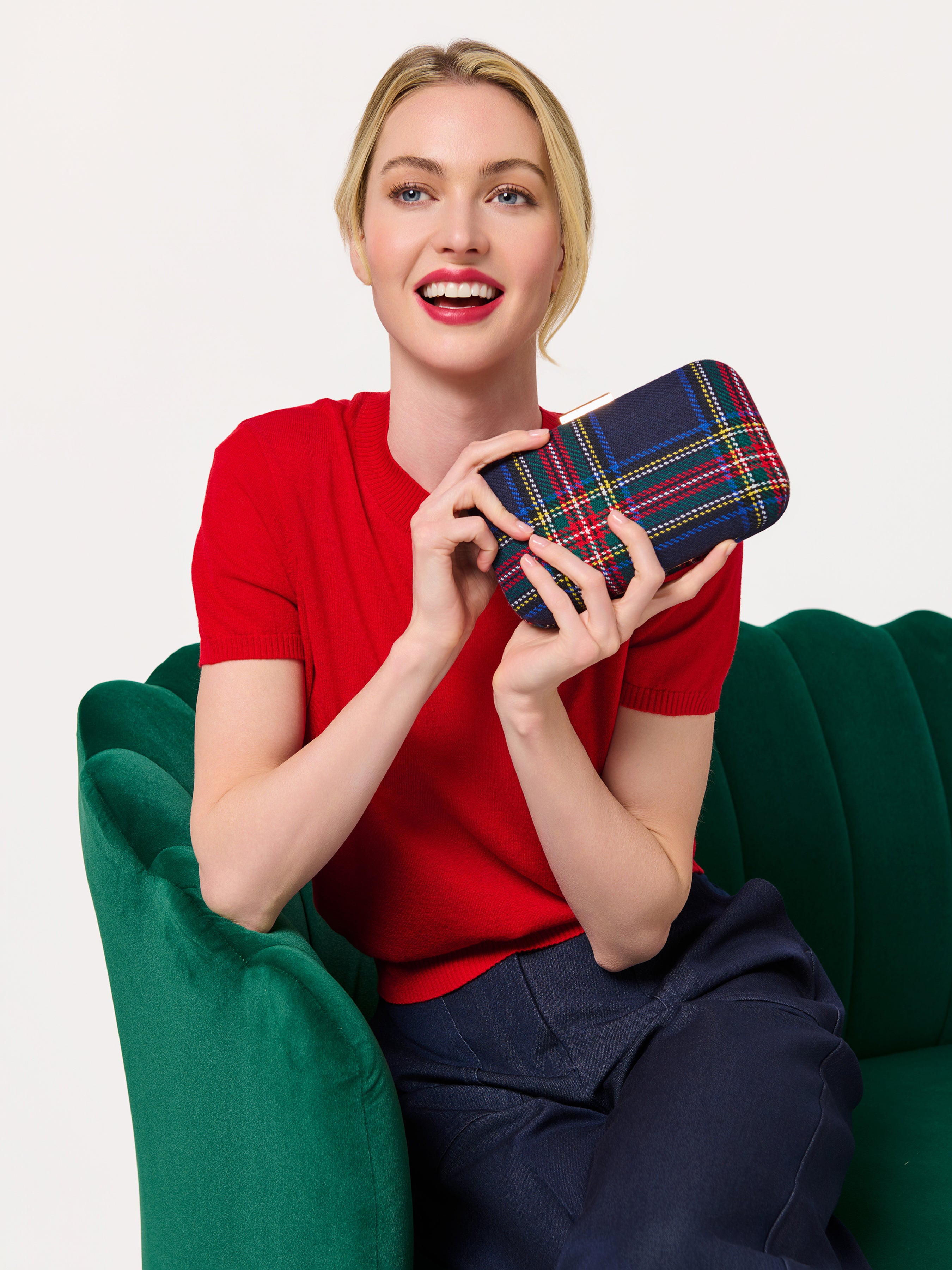 Shiraleah Scottie Minaudière NAVY / OS