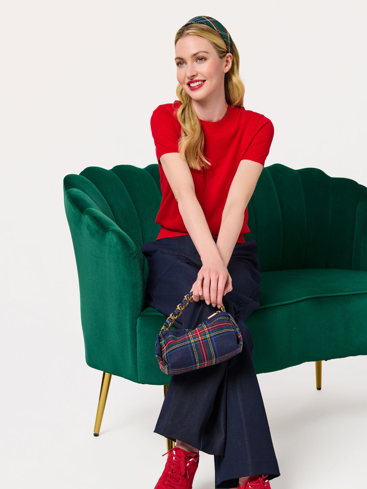 Shiraleah Scottie Top Handle Bag NAVY / OS