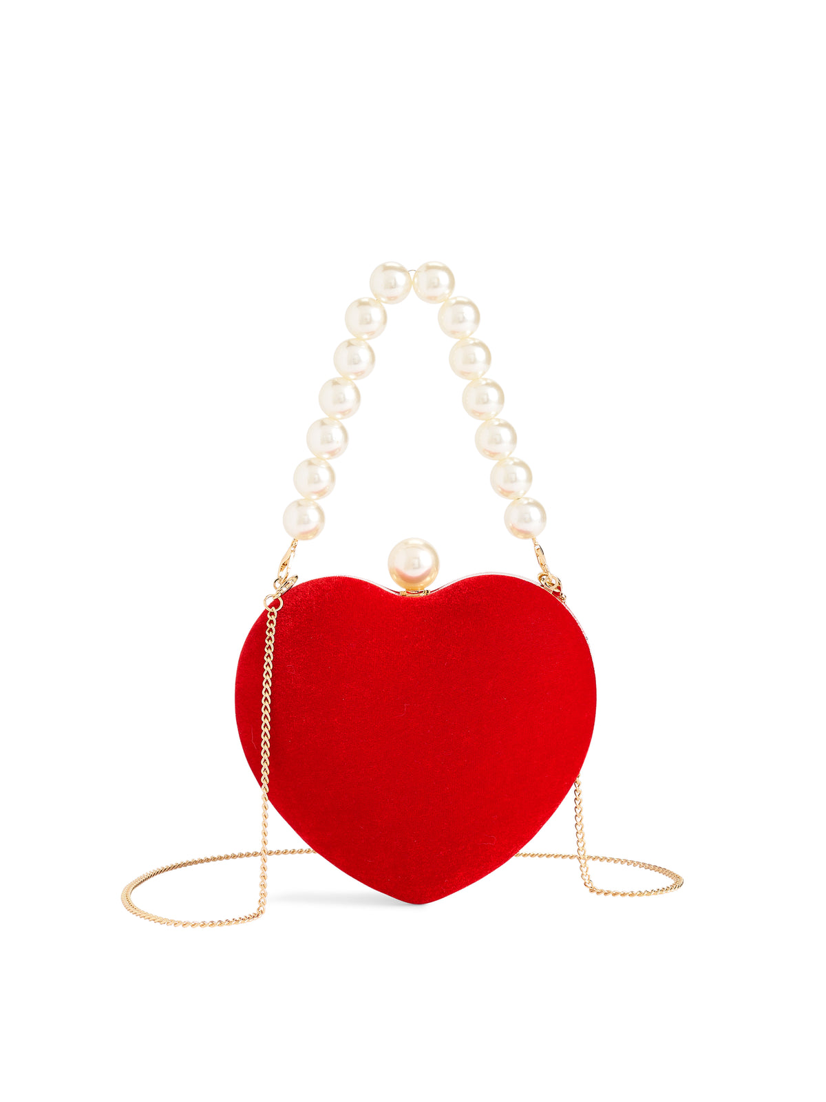 Shiraleah Heart Minaudière, Scarlet