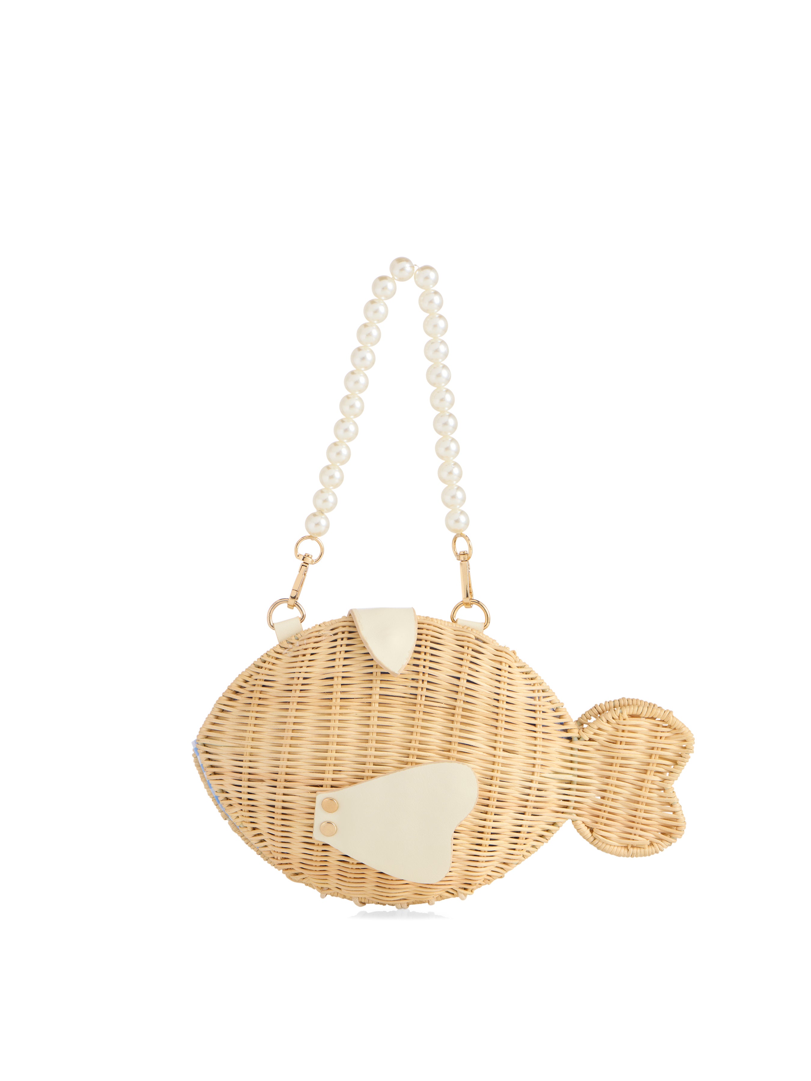 Shiraleah Marina Fish Bag, Natural