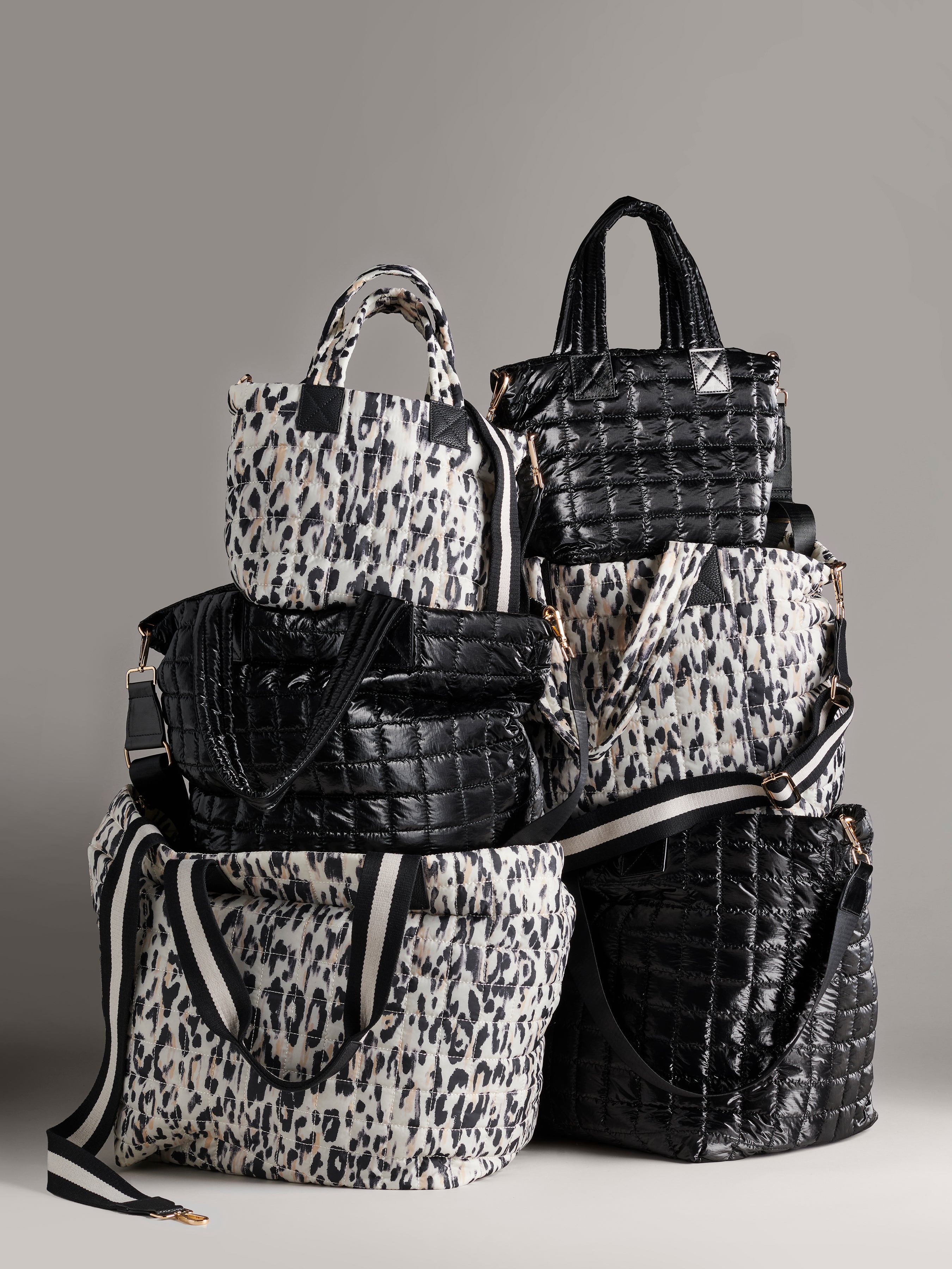 Shiraleah Ezra Tote LEOPARD