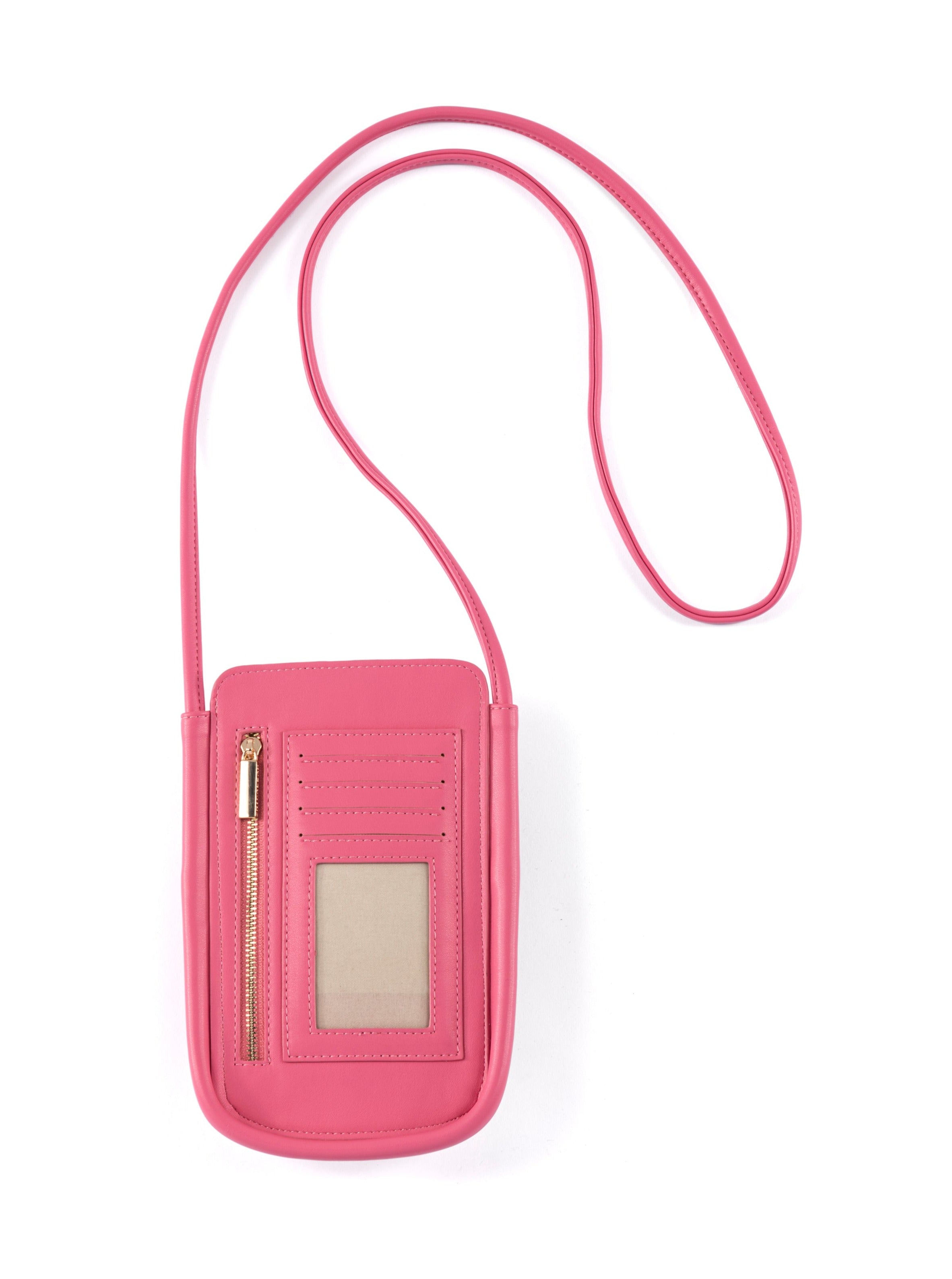 Shiraleah Charlotte Phone Cross-Body PINK