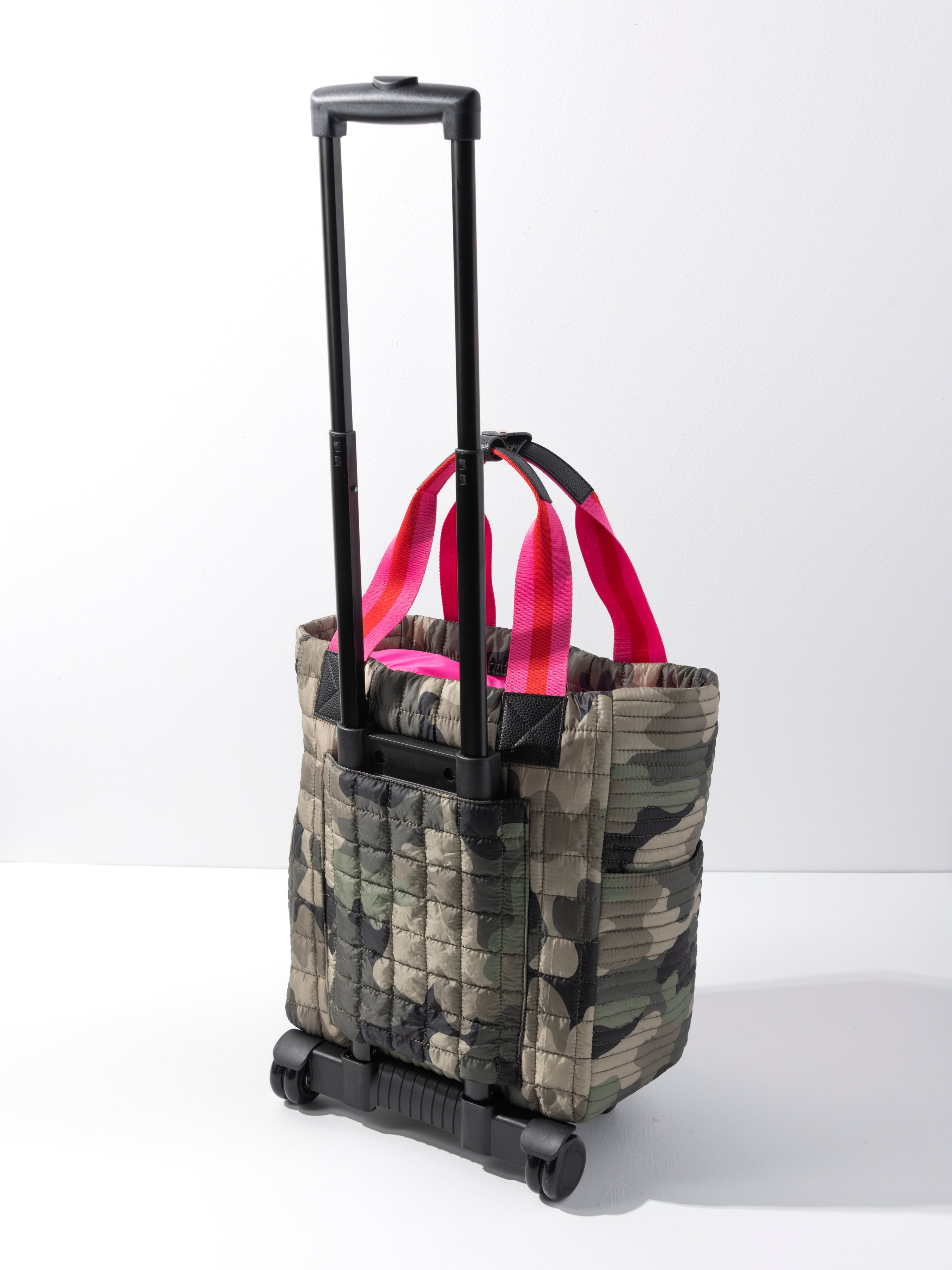 Shiraleah Ezra Roller Tote CAMO