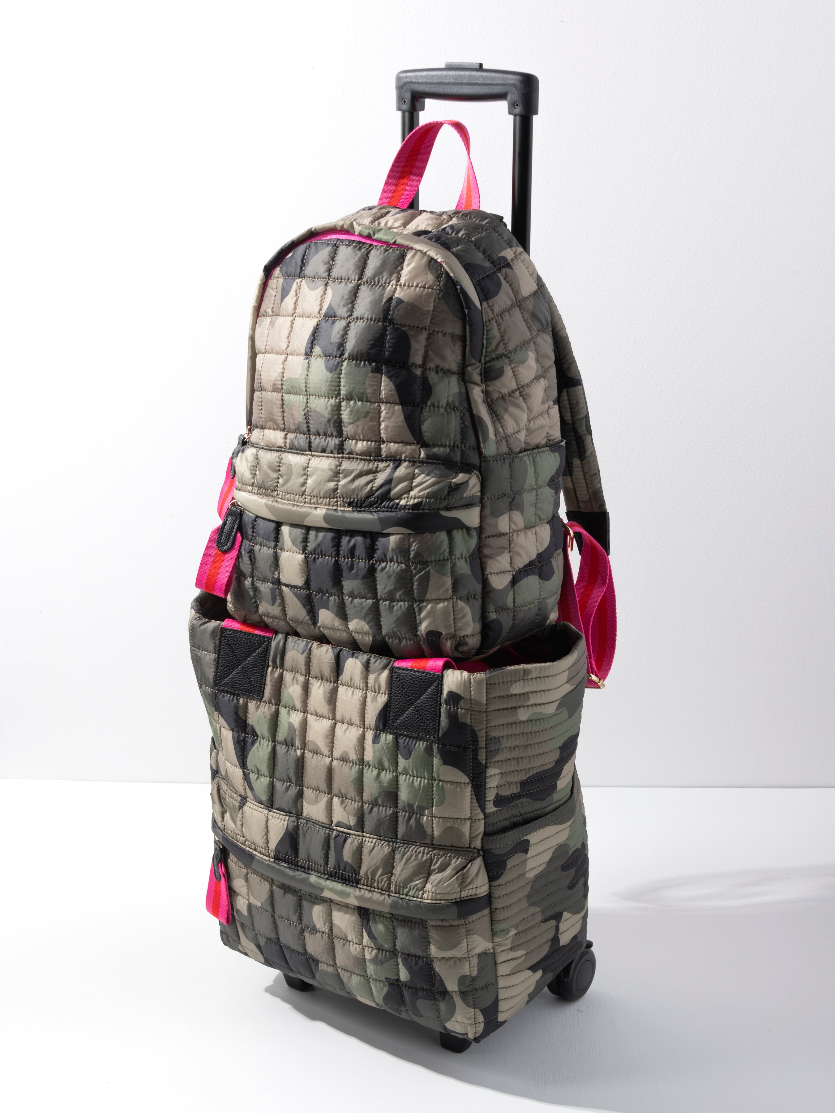 Shiraleah Ezra Roller Tote CAMO