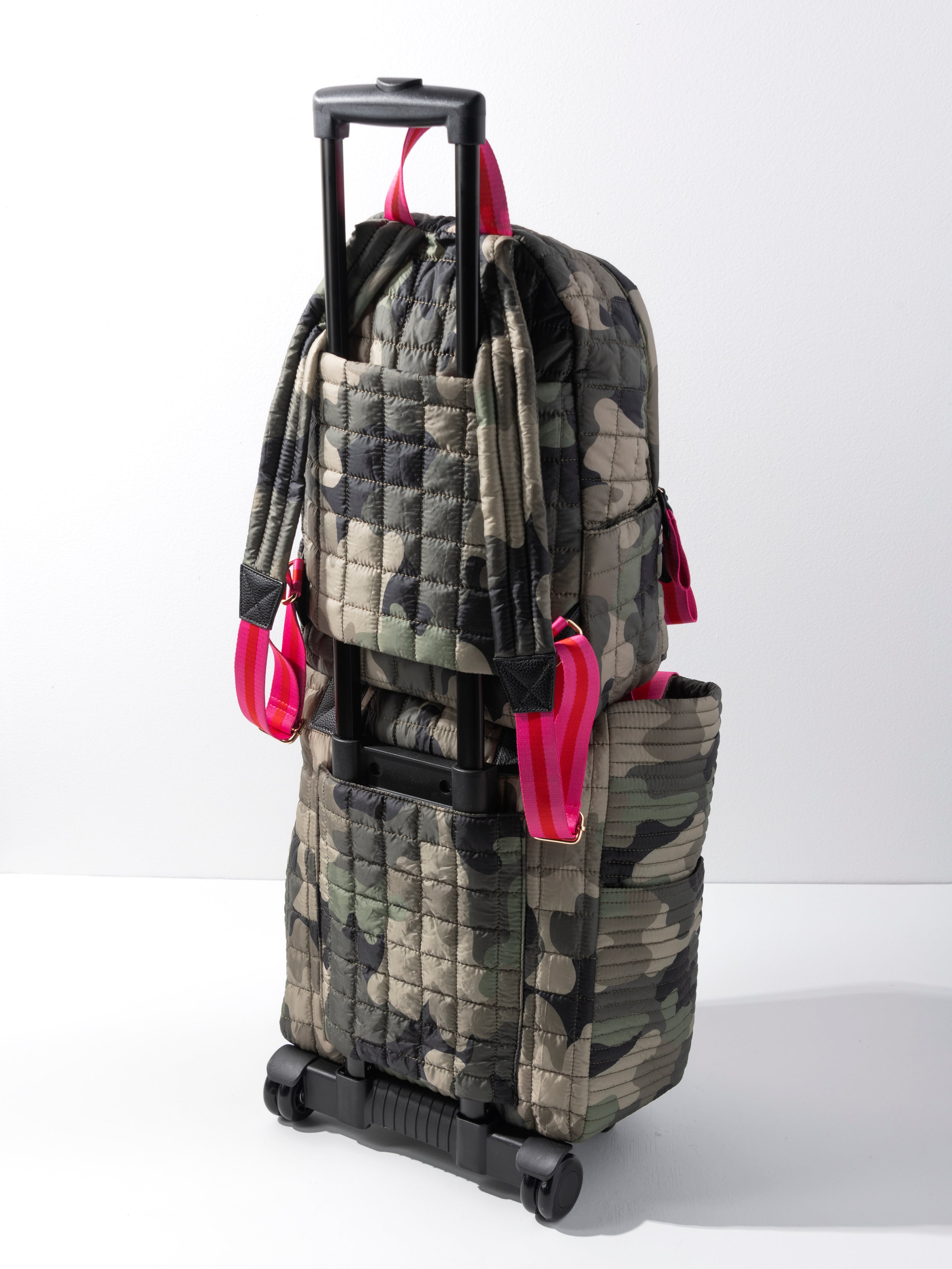 Shiraleah Ezra Roller Tote CAMO