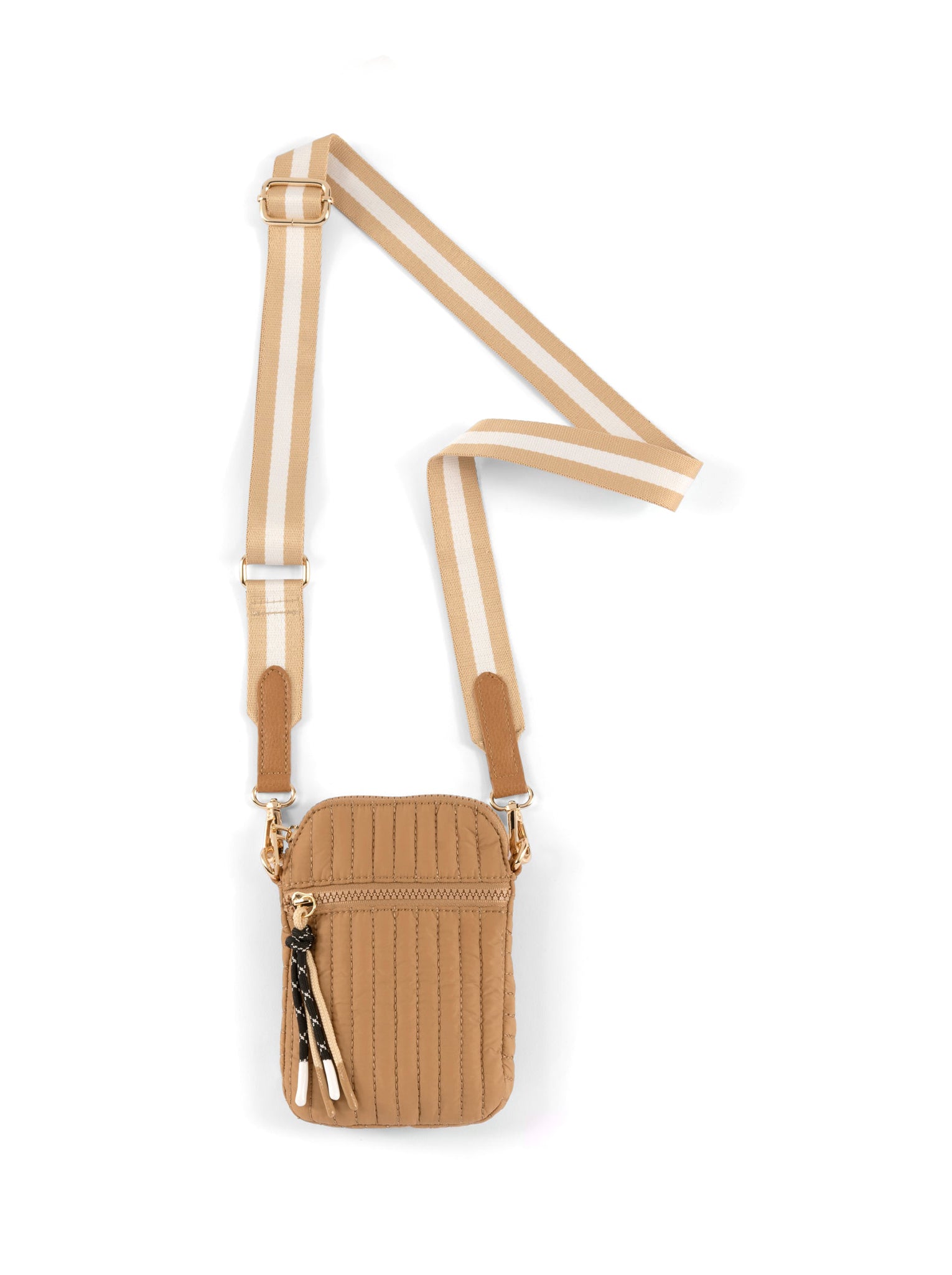 Shiraleah Ezra Phone Holder TAN