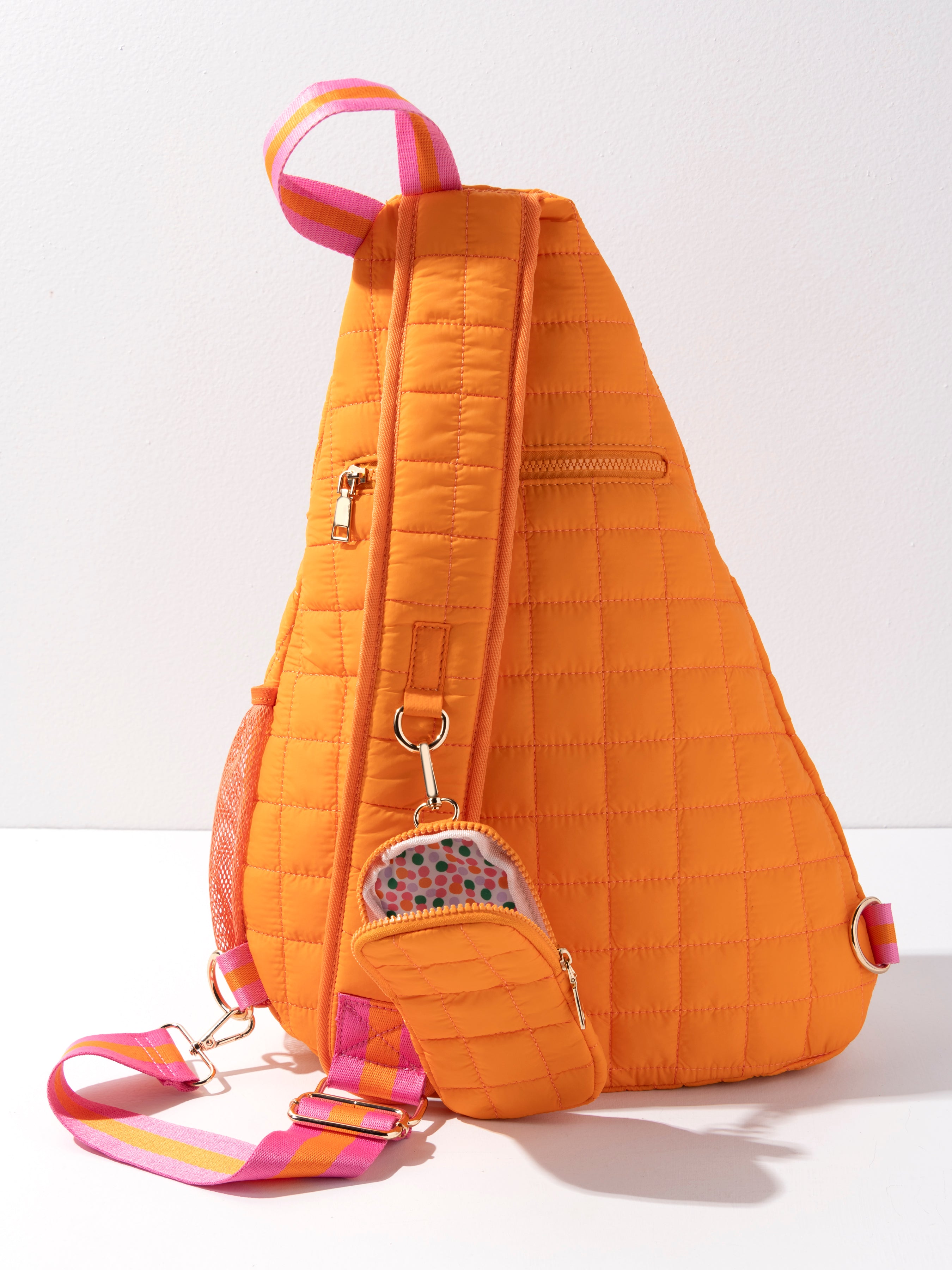 Shiraleah Ezra Sling Bag ORANGE