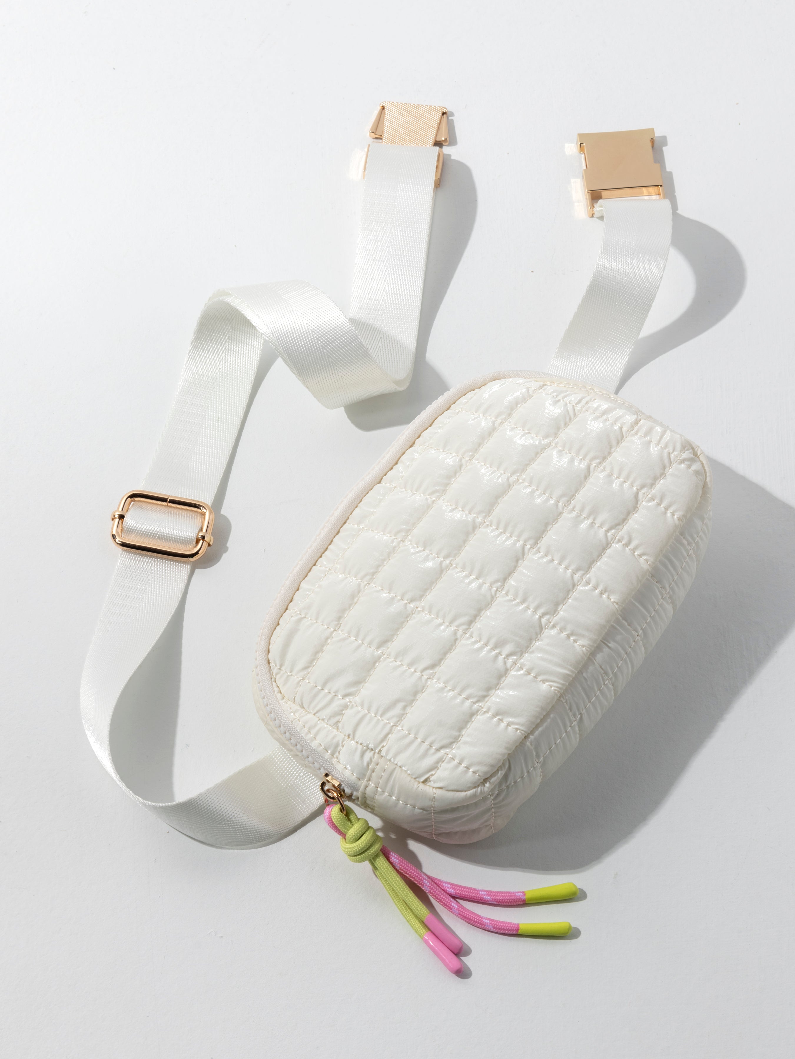 Shiraleah Logan Belt Bag PEARL