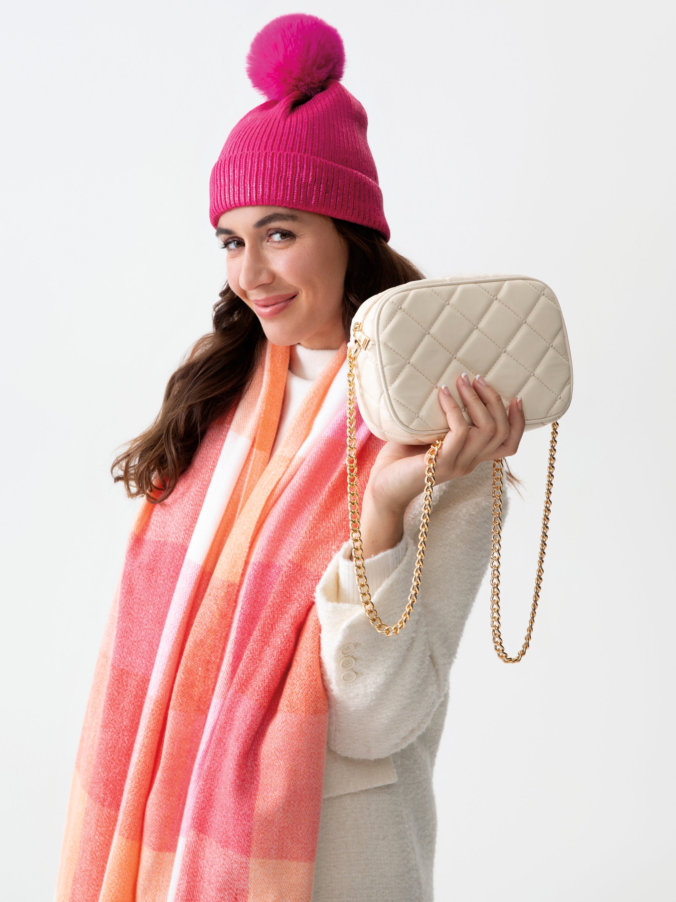 Shiraleah Mademoiselle Camera Bag IVORY