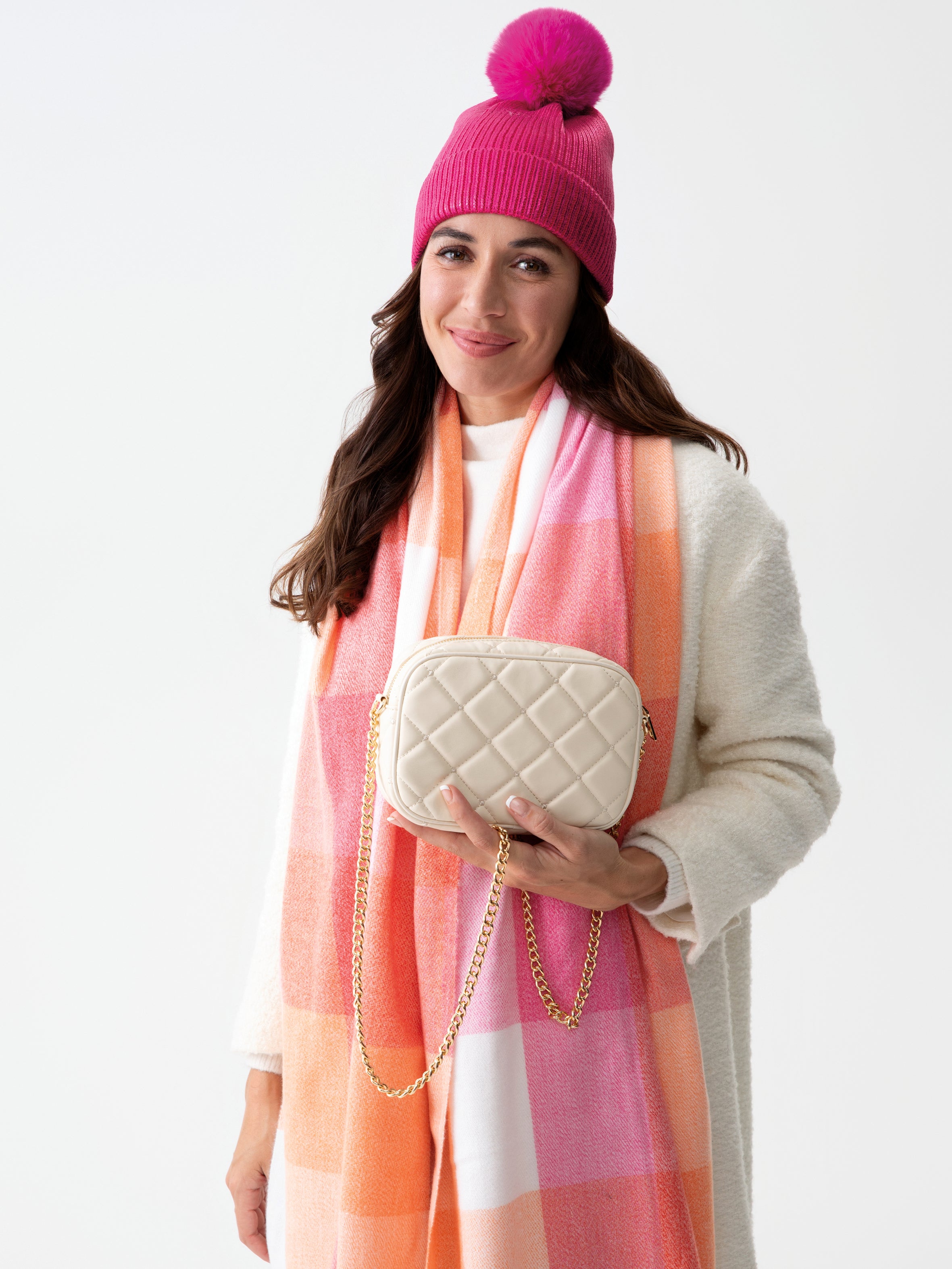 Shiraleah Mademoiselle Camera Bag IVORY
