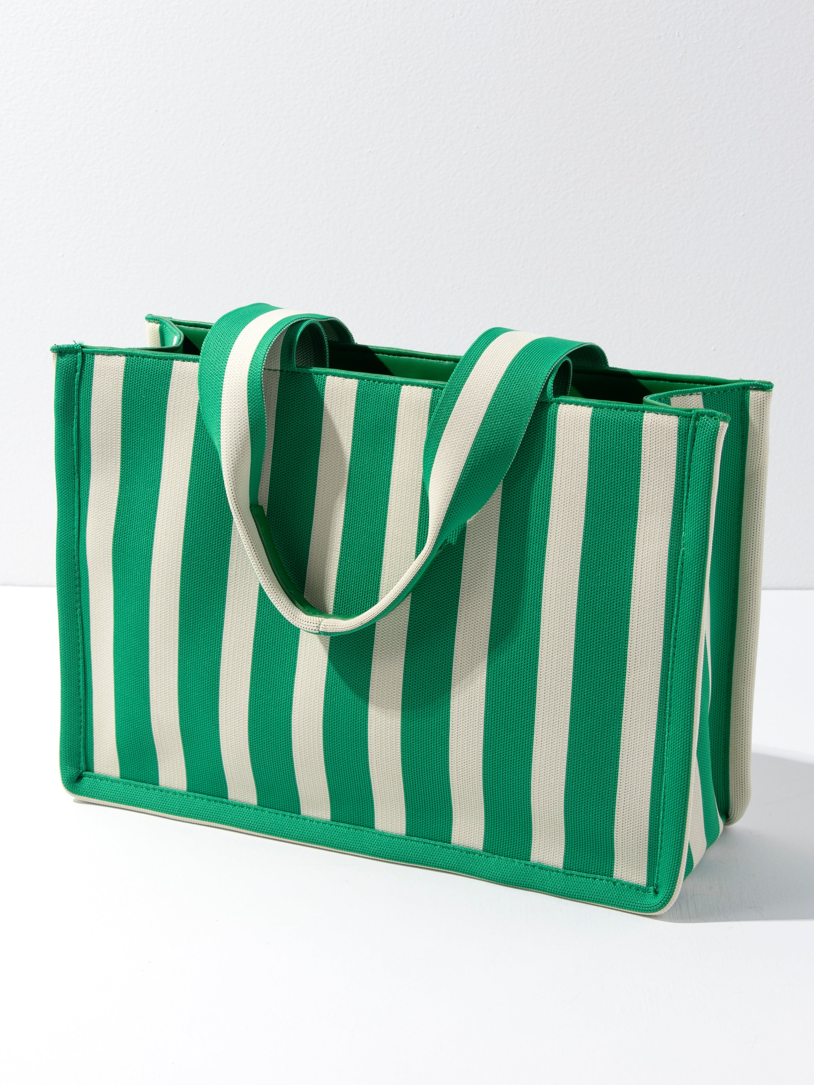 Shiraleah Isla Boxy Tote GREEN
