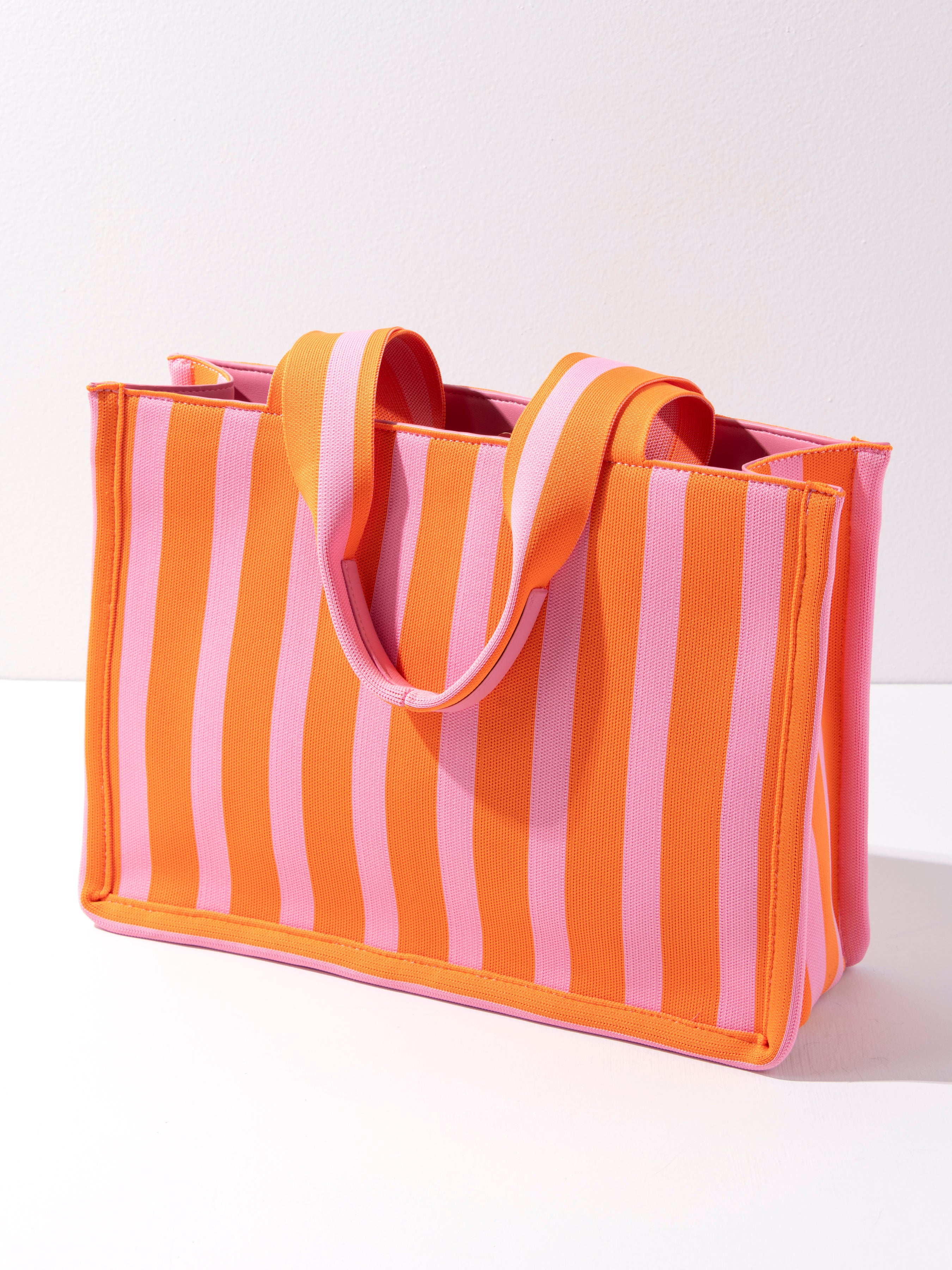 Shiraleah Isla Boxy Tote ORANGE