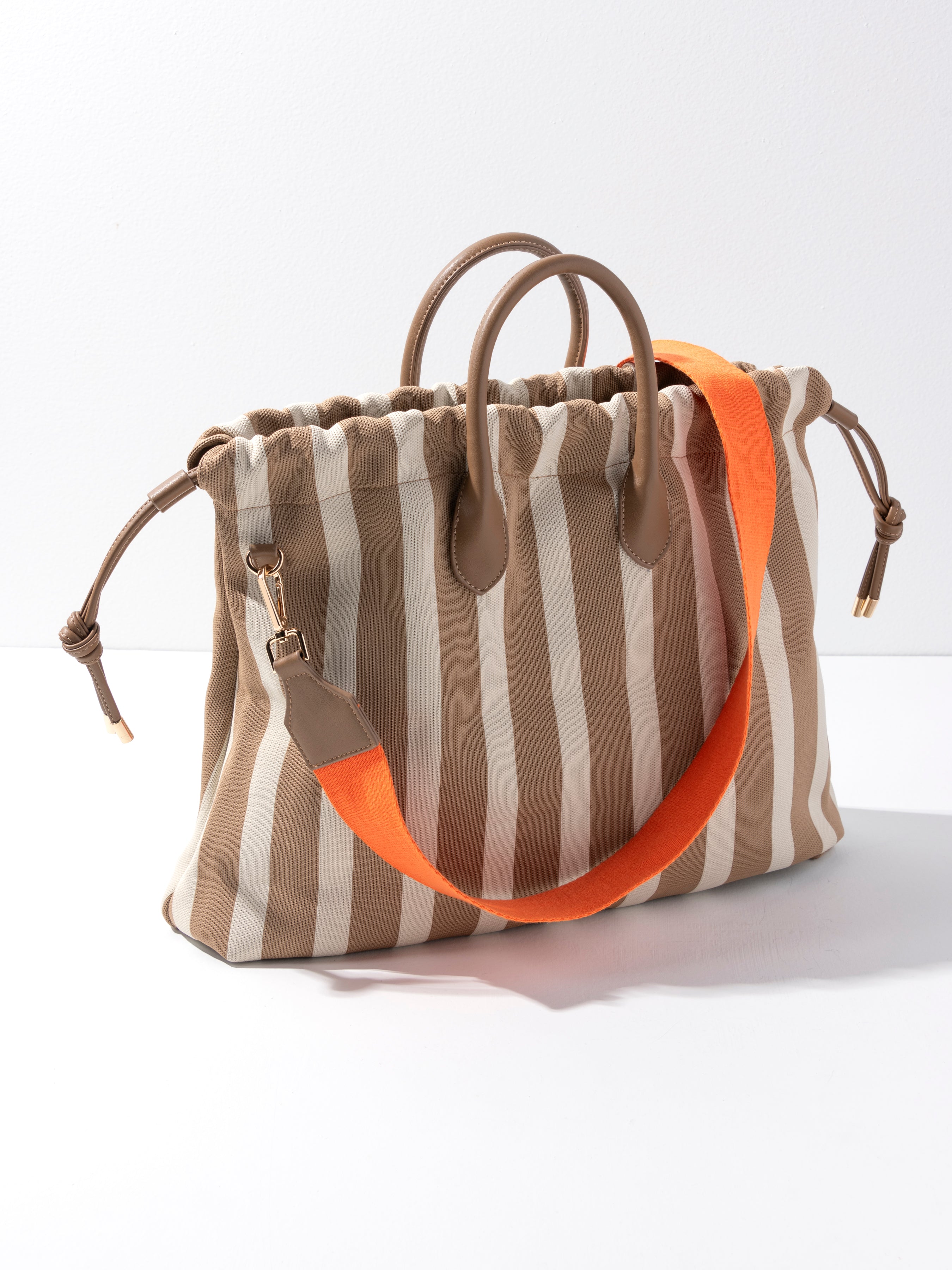Shiraleah Isla Cross-Body Tote TAN