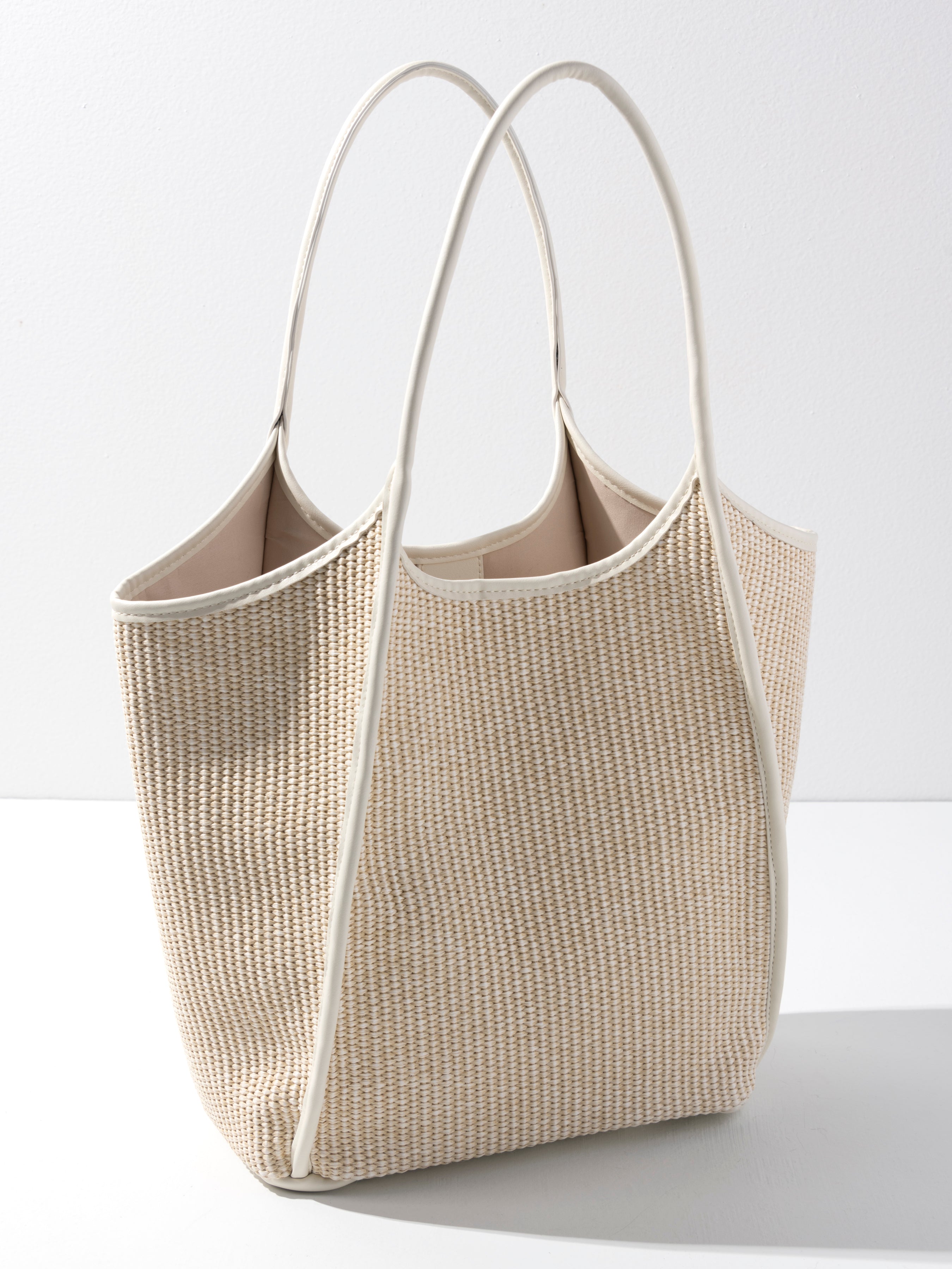 Shiraleah Clara Tote IVORY