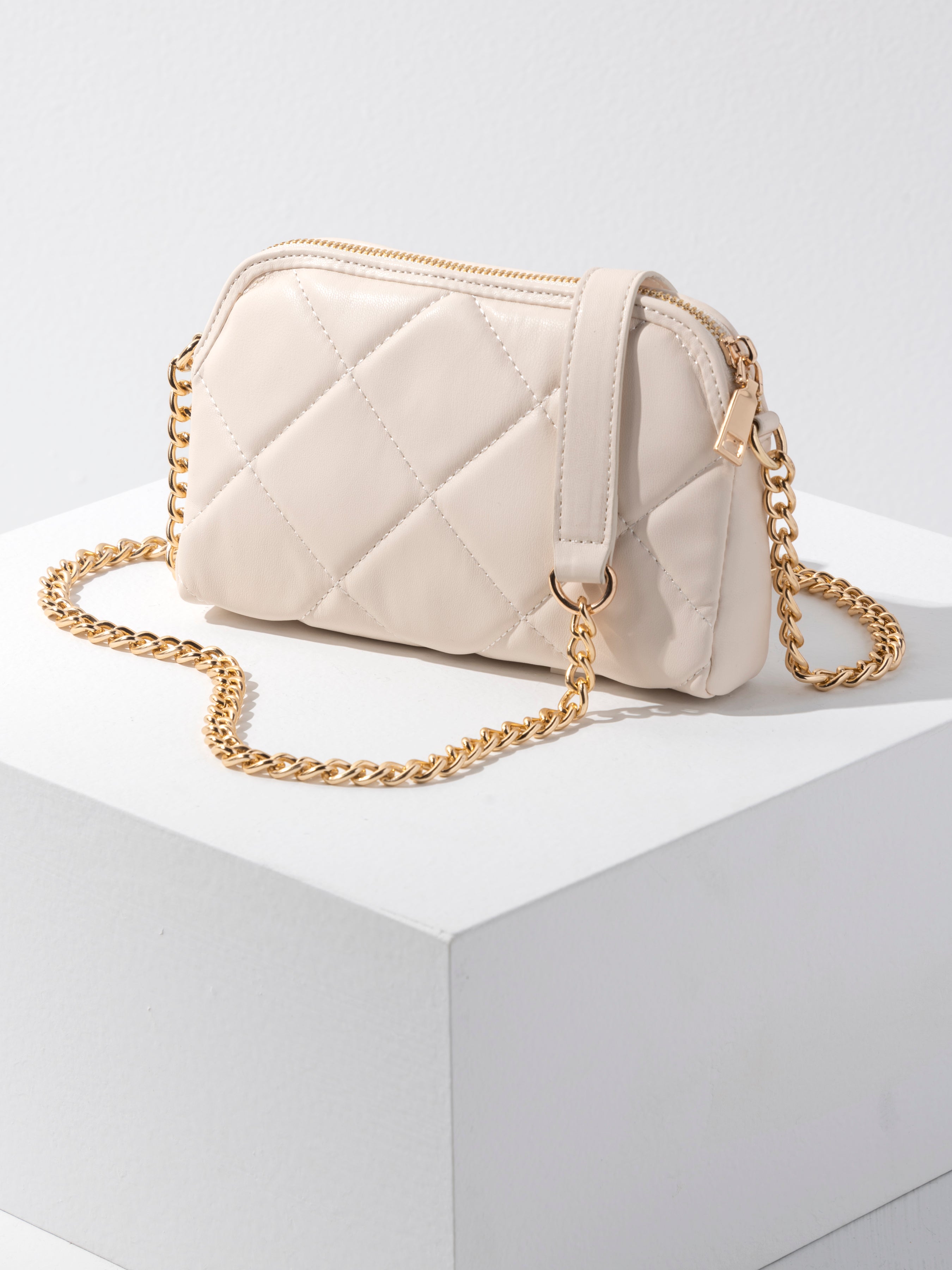 Shiraleah Mademoiselle Mini Shoulder Bag IVORY