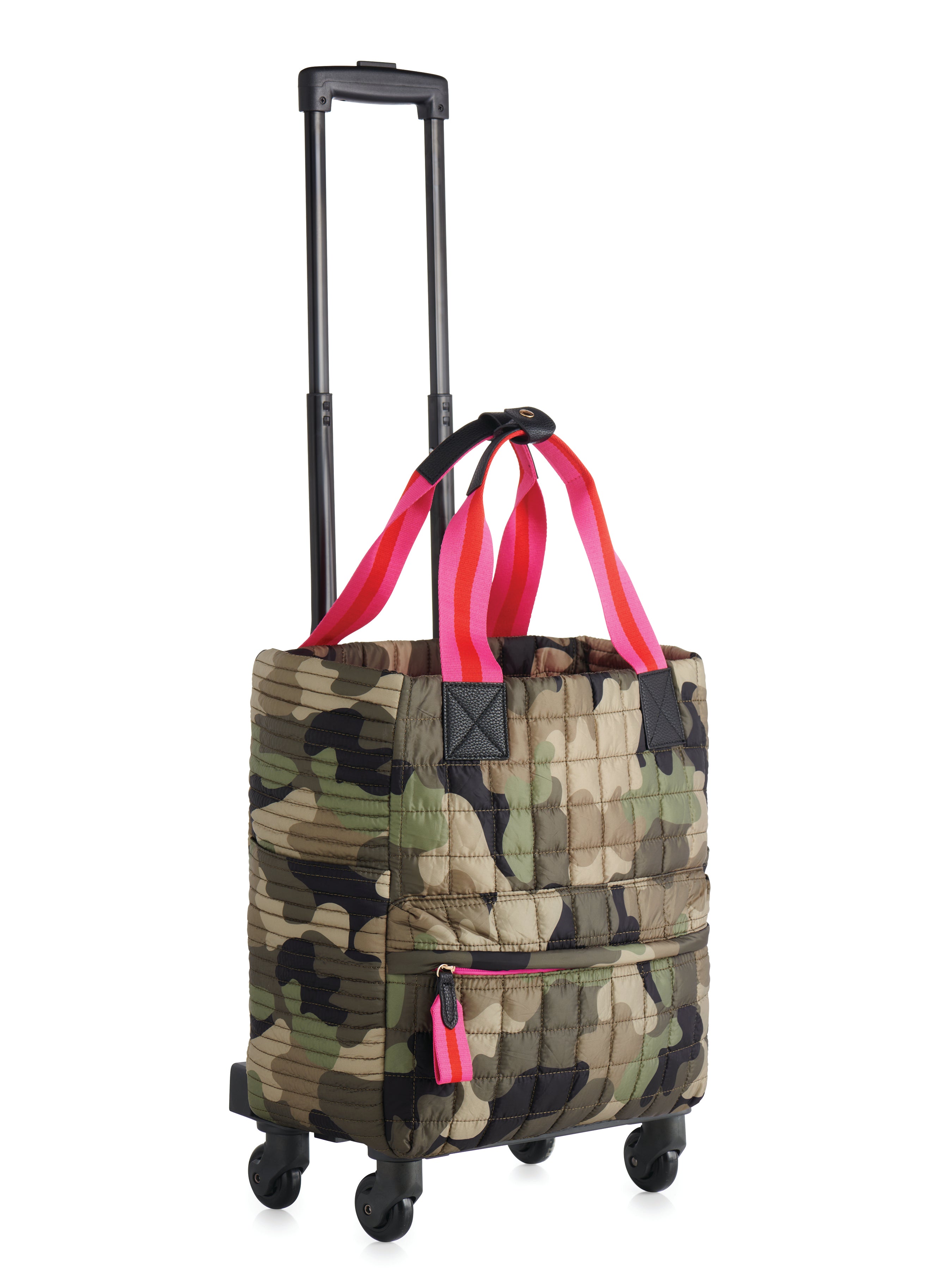 Shiraleah Ezra 360° Roller Tote CAMO