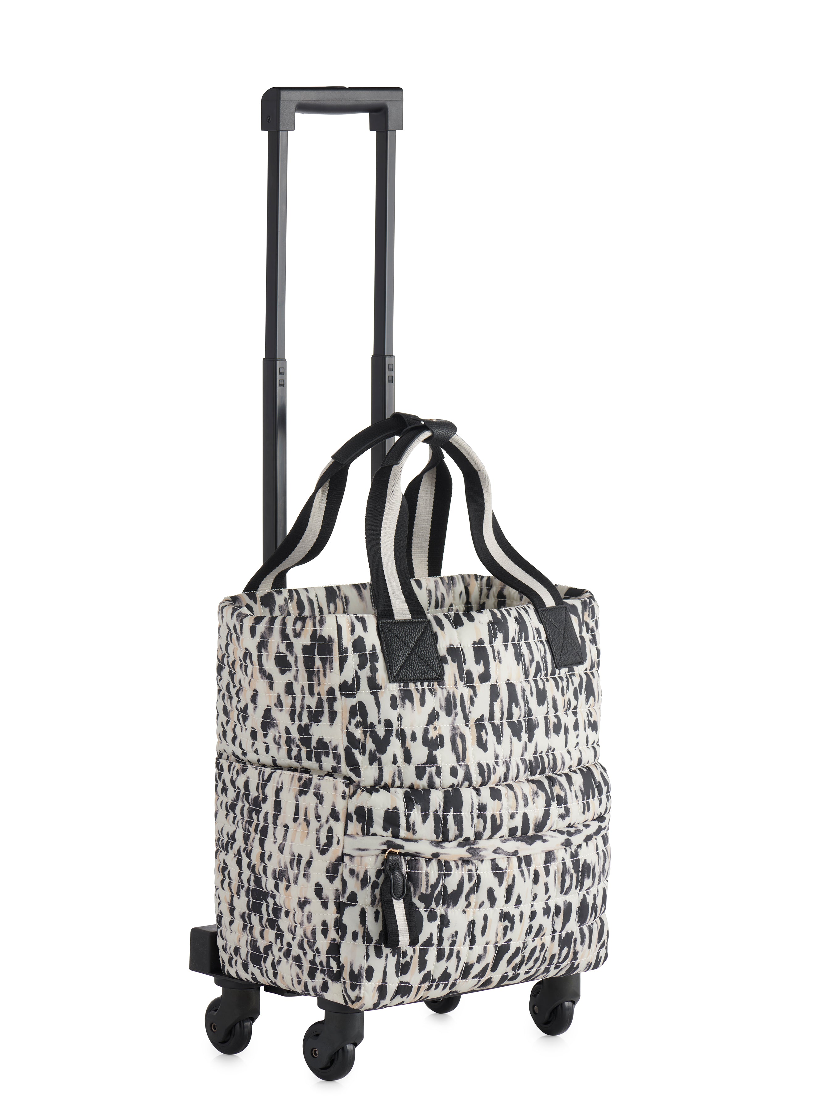 Shiraleah Ezra 360° Roller Tote LEOPARD