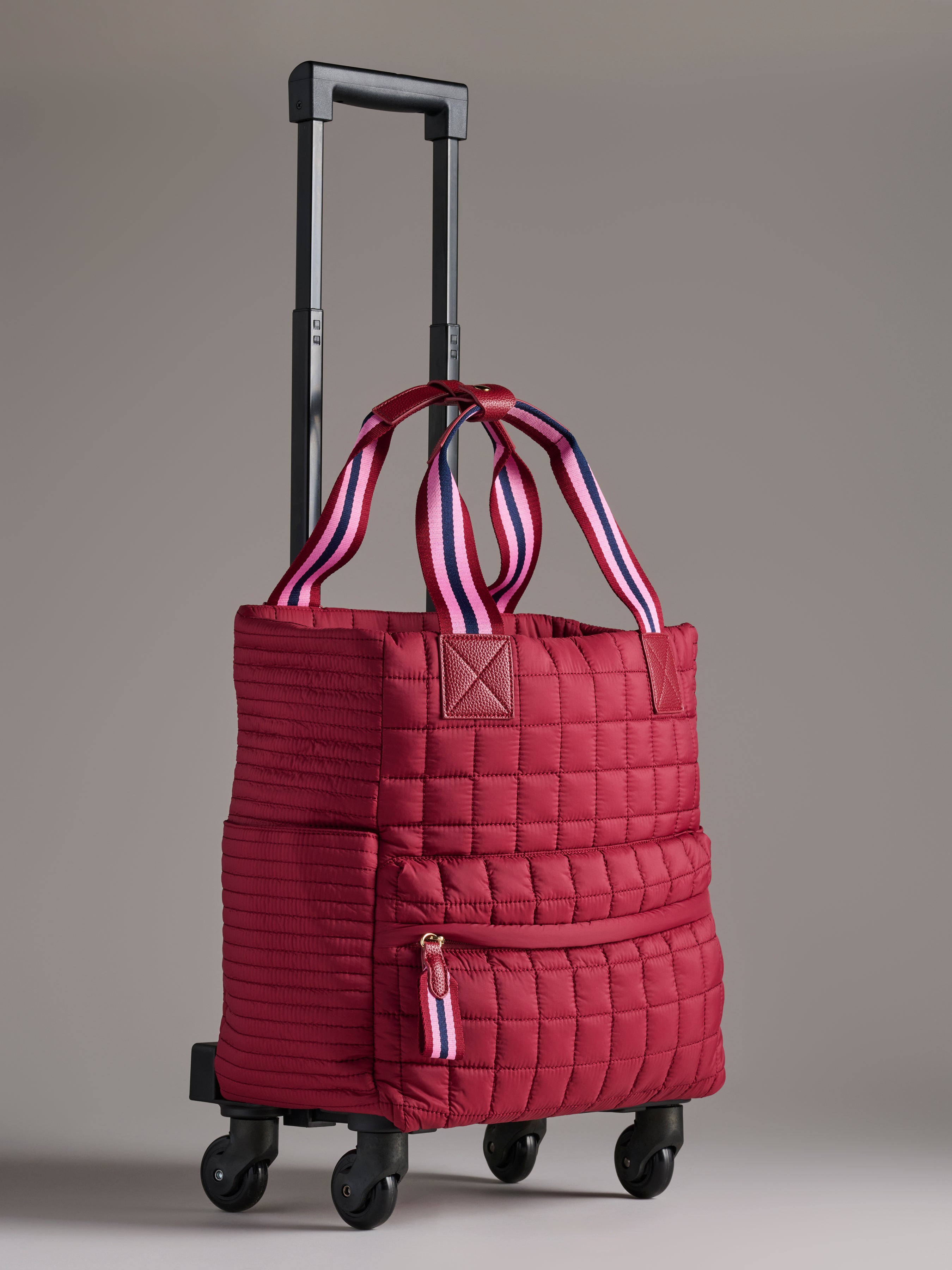 Shiraleah Ezra 360° Roller Tote WINE