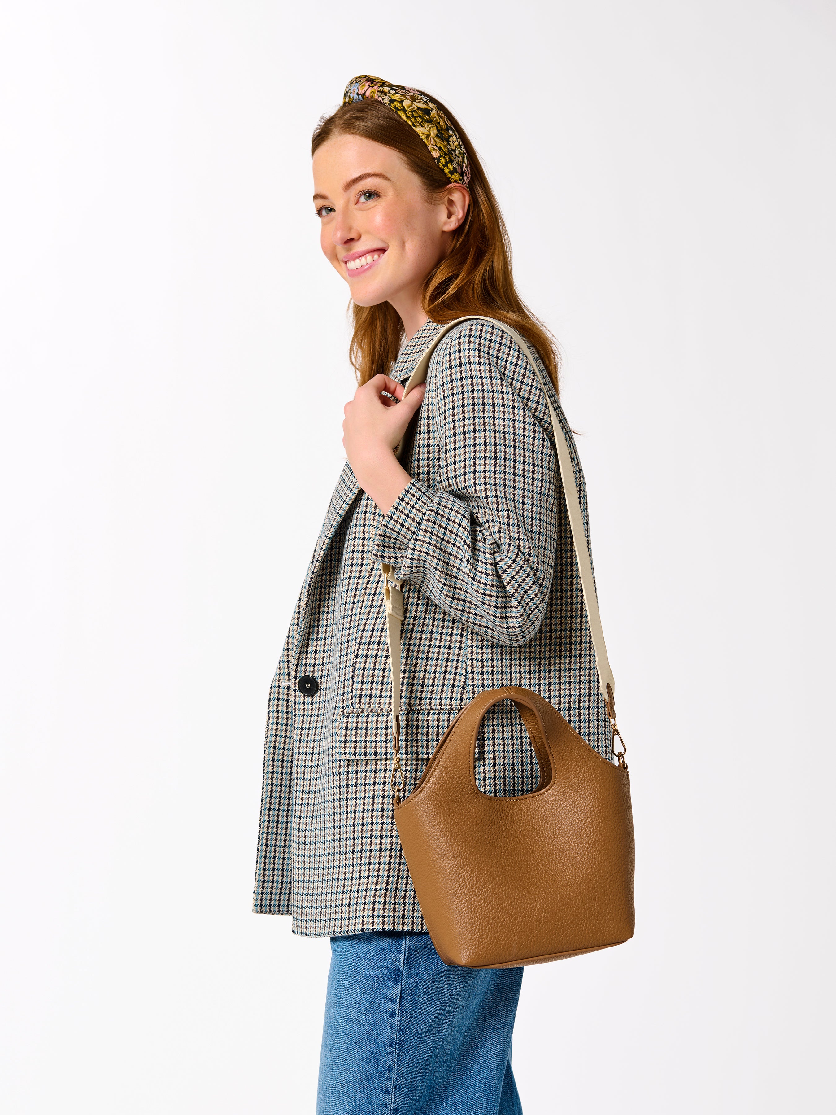 Shiraleah Alba Mini Tote TAN