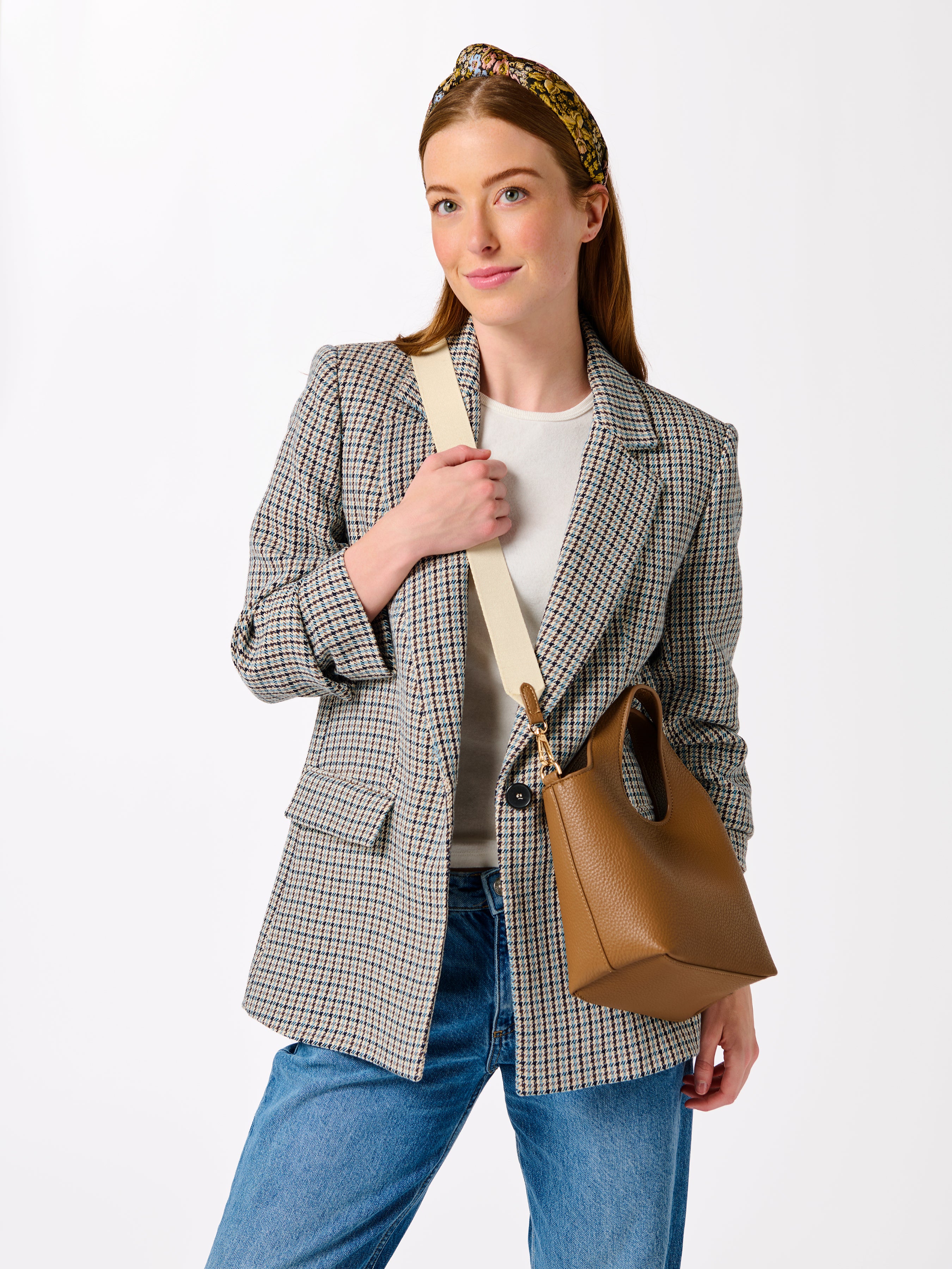 Shiraleah Alba Mini Tote TAN