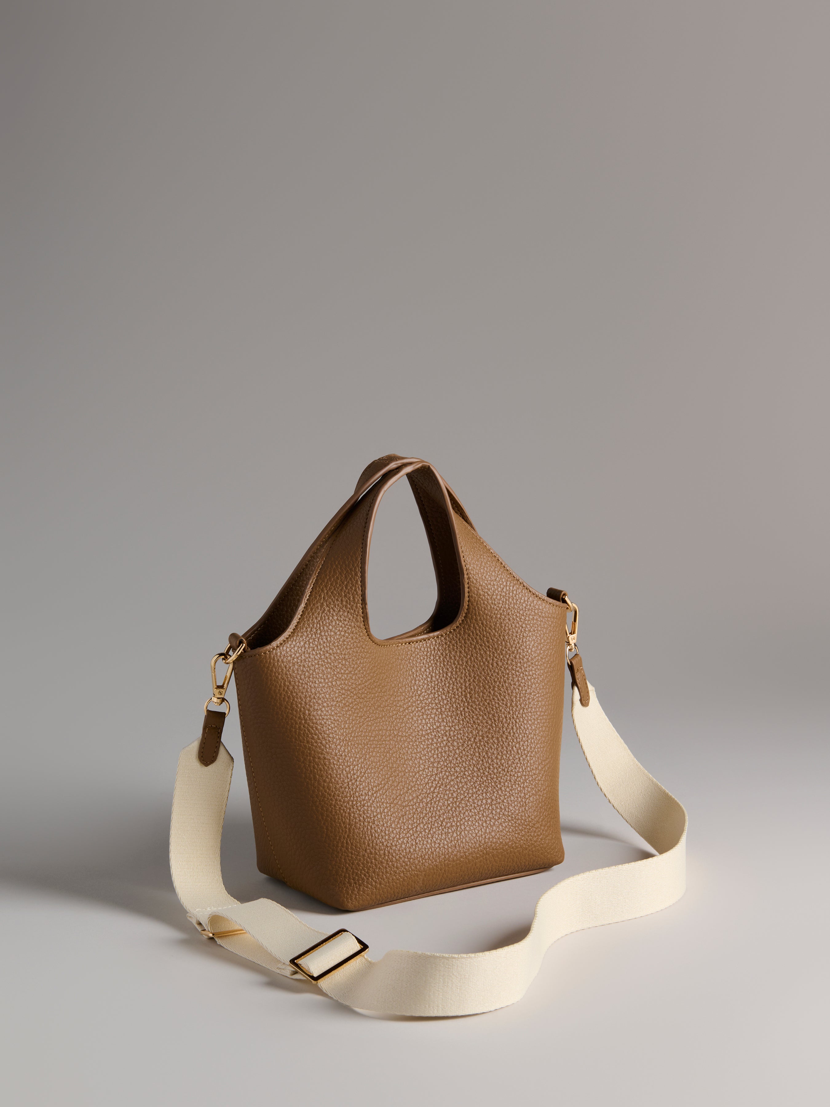 Shiraleah Alba Mini Tote TAN