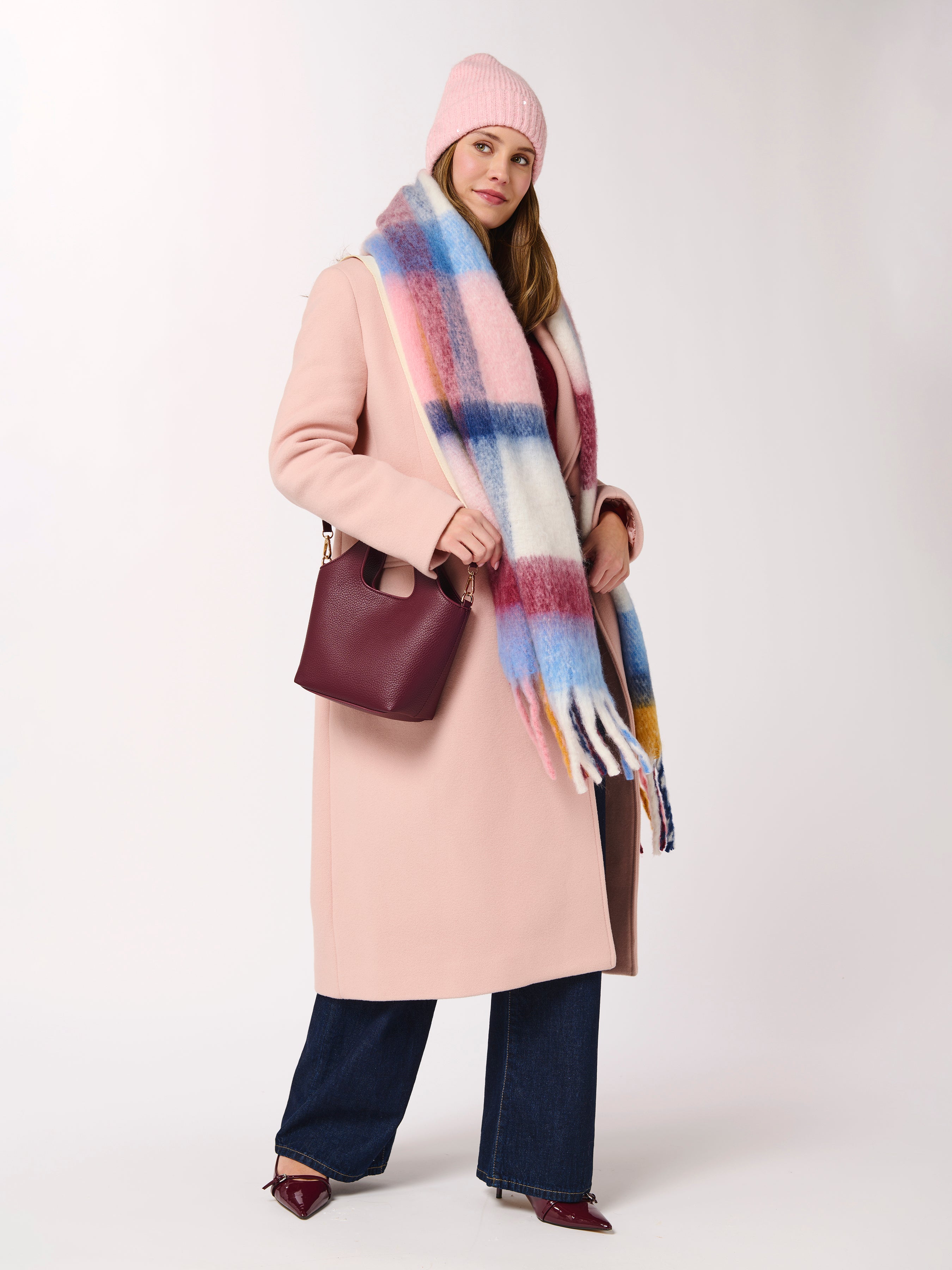 Shiraleah Alba Mini Tote WINE