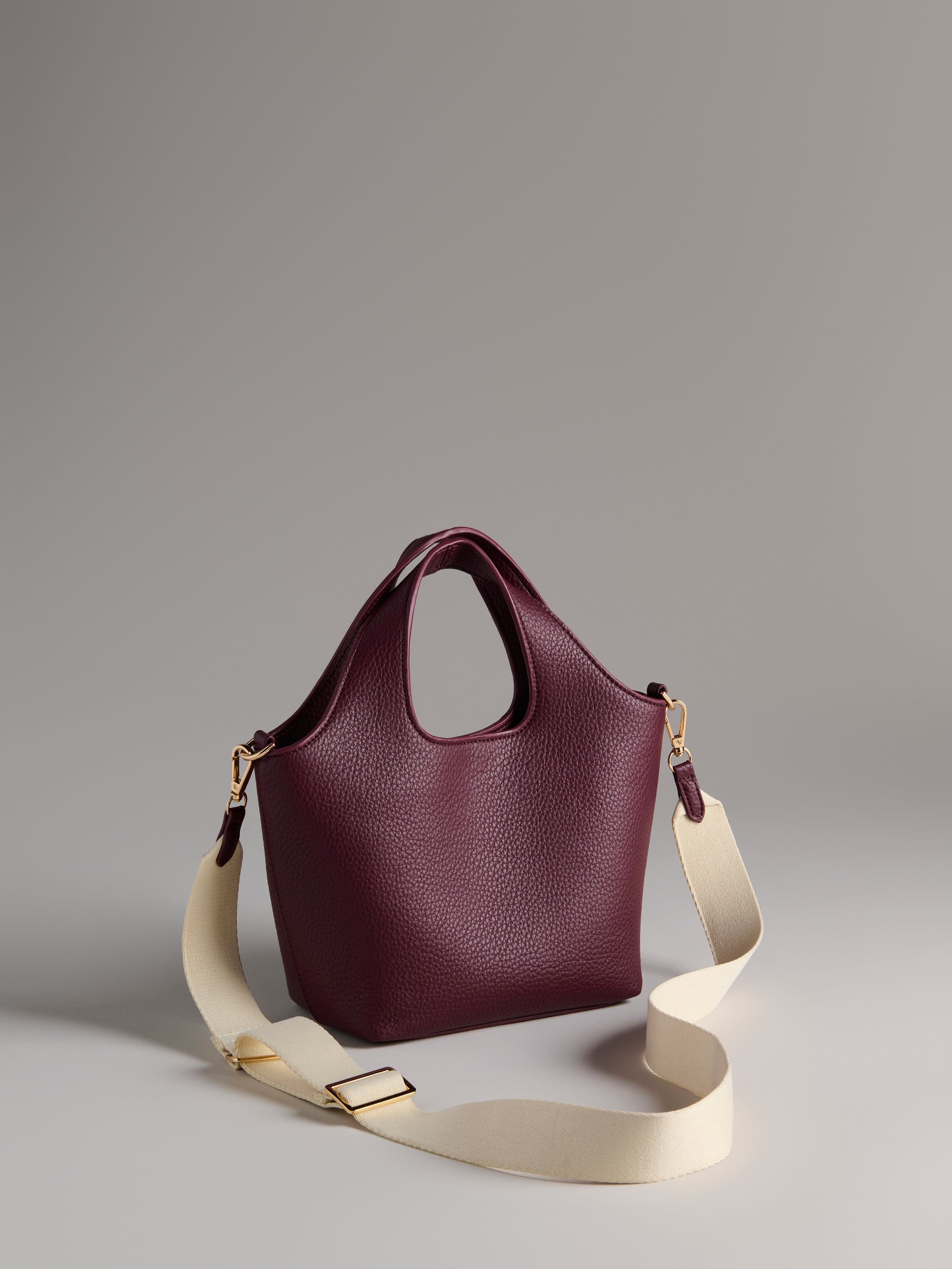 Shiraleah Alba Mini Tote WINE