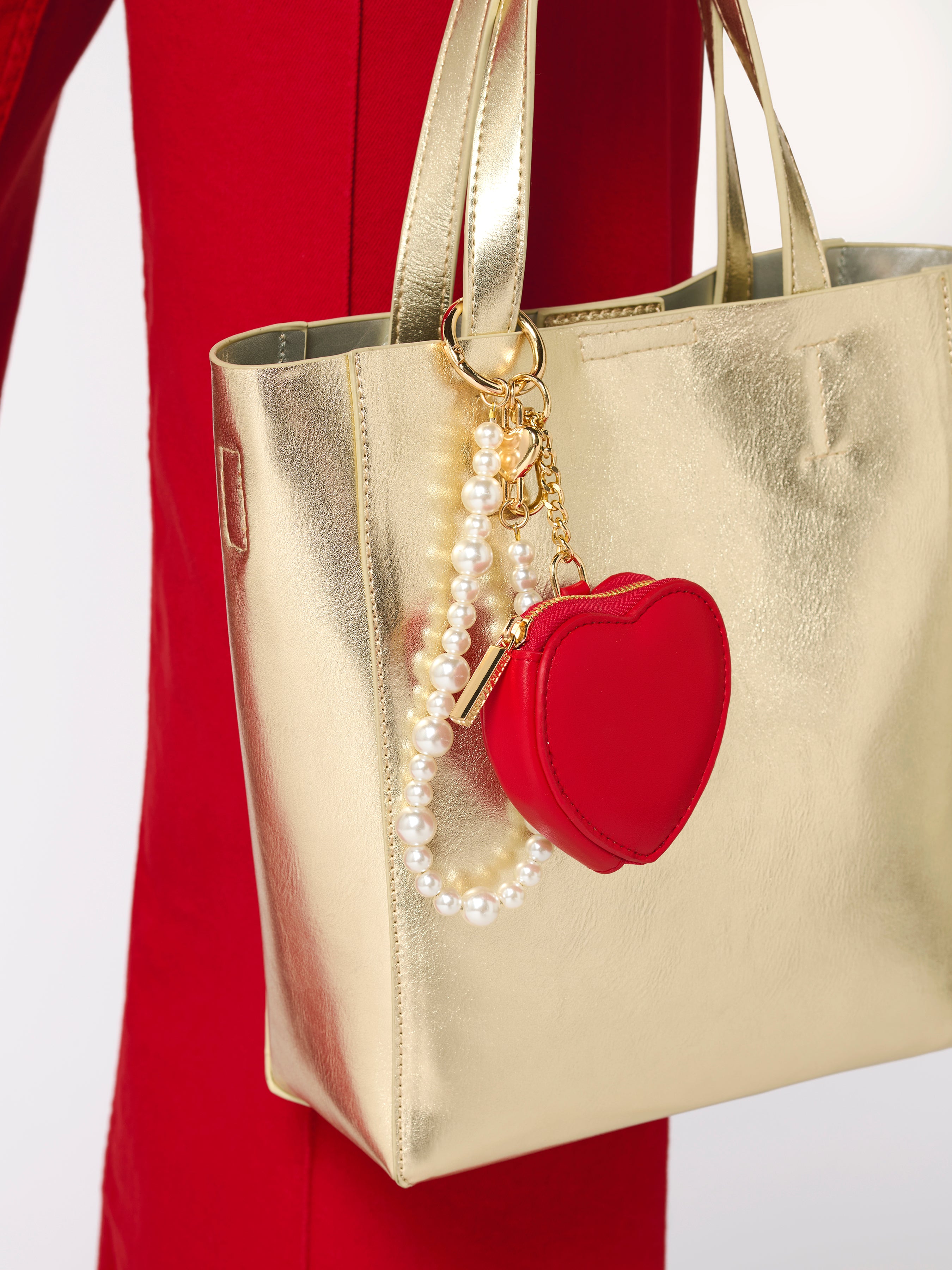 Shiraleah Lauren Mini Tote GOLD