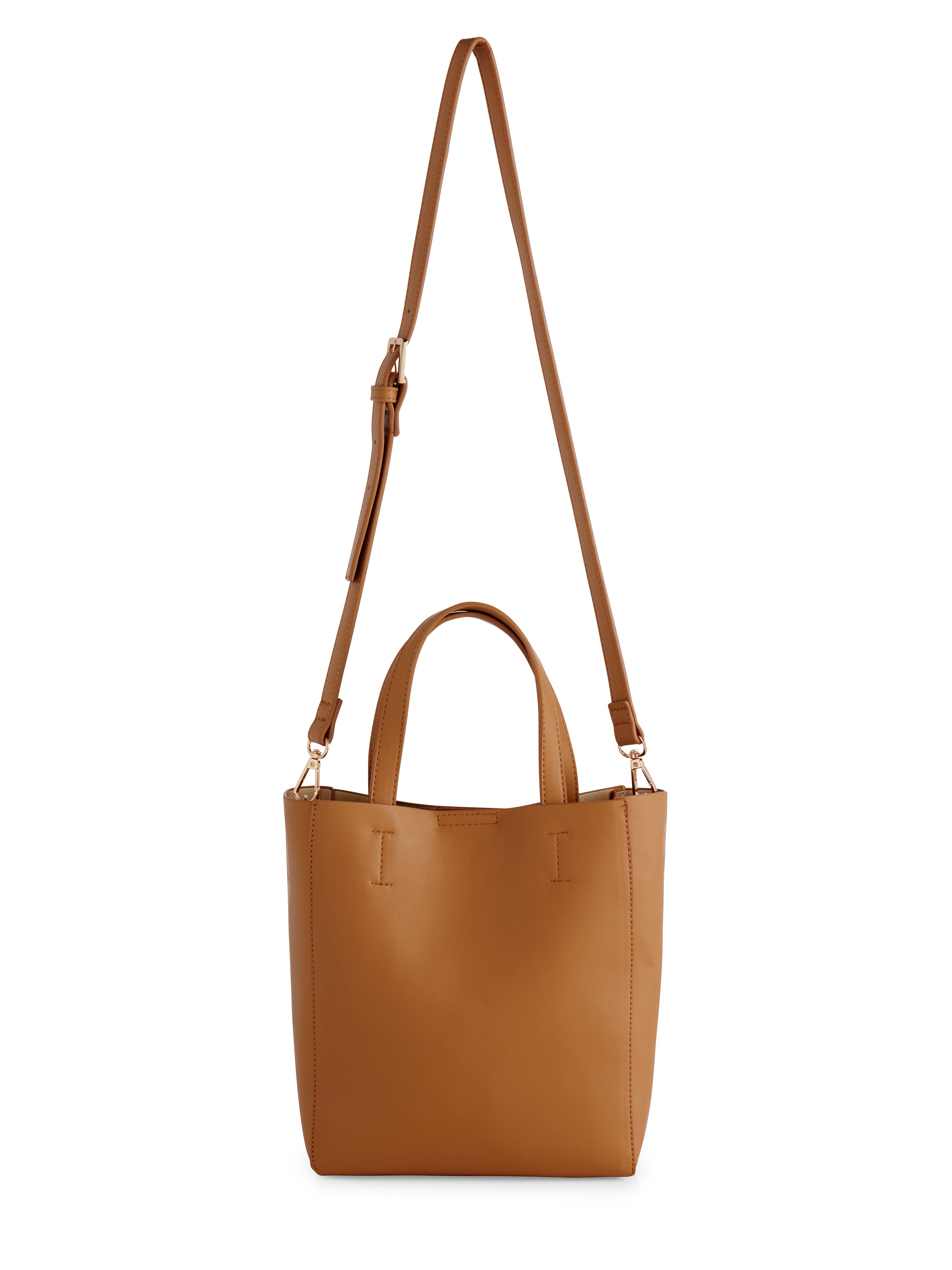 Shiraleah Lauren Mini Tote TAN