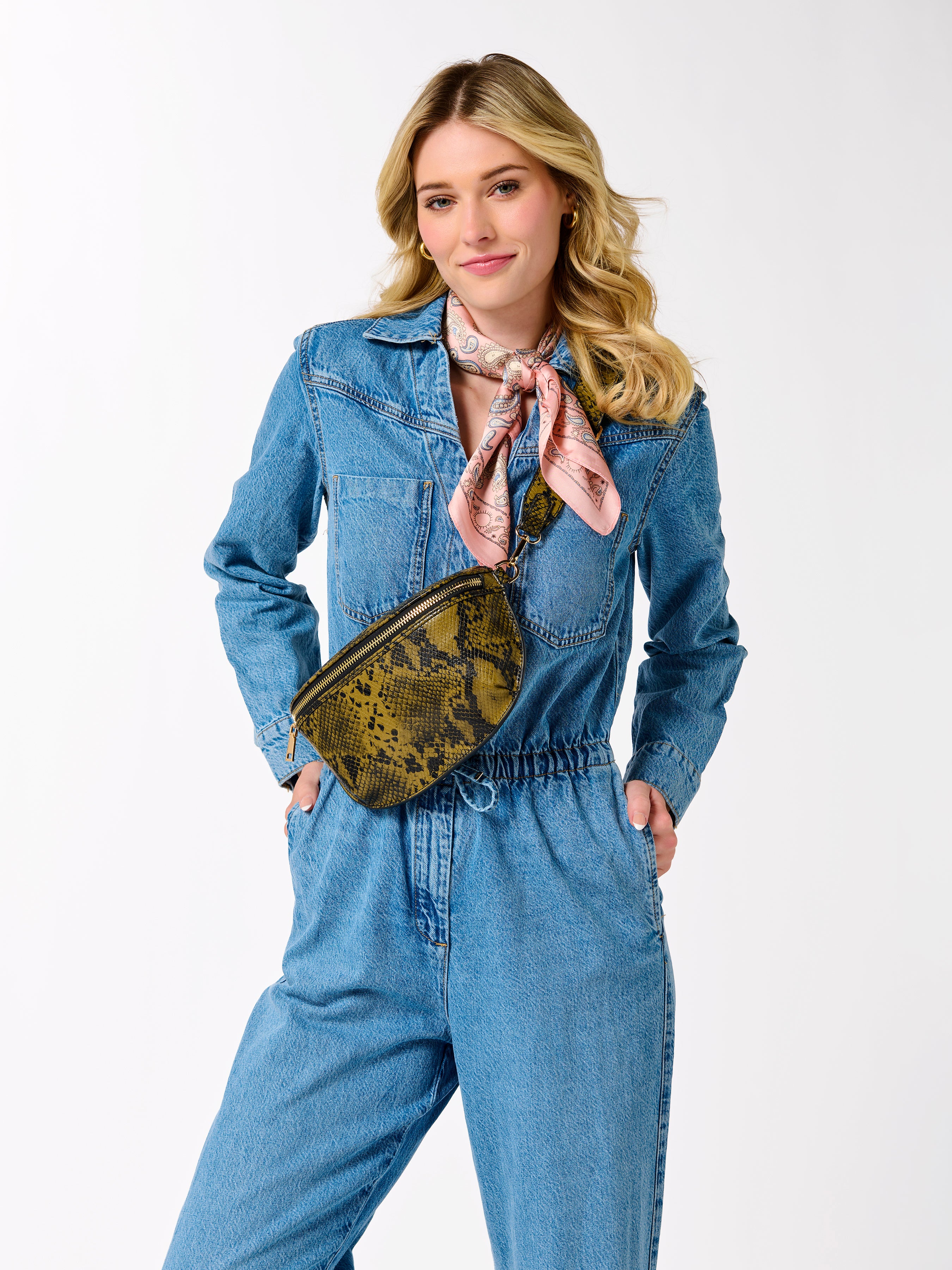 Shiraleah Lauren Belt Bag OLIVE