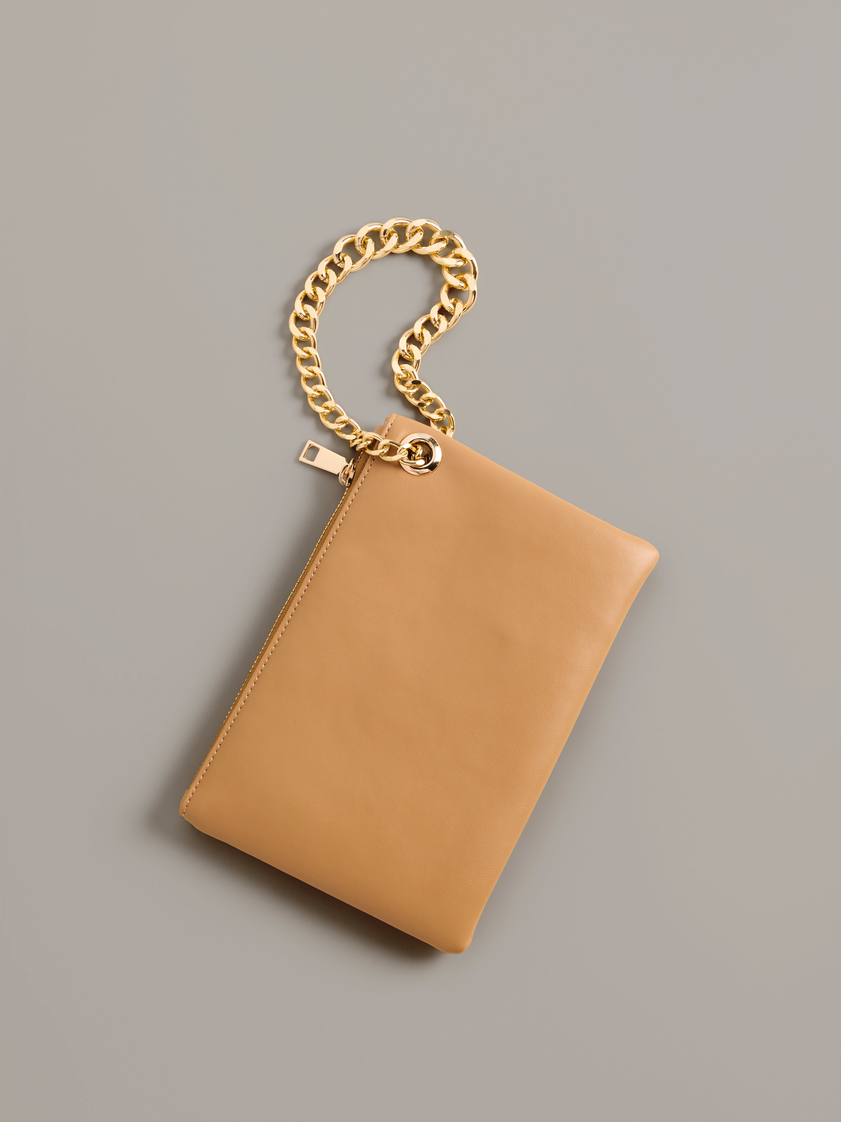 Shiraleah Lauren Wristlet TAN