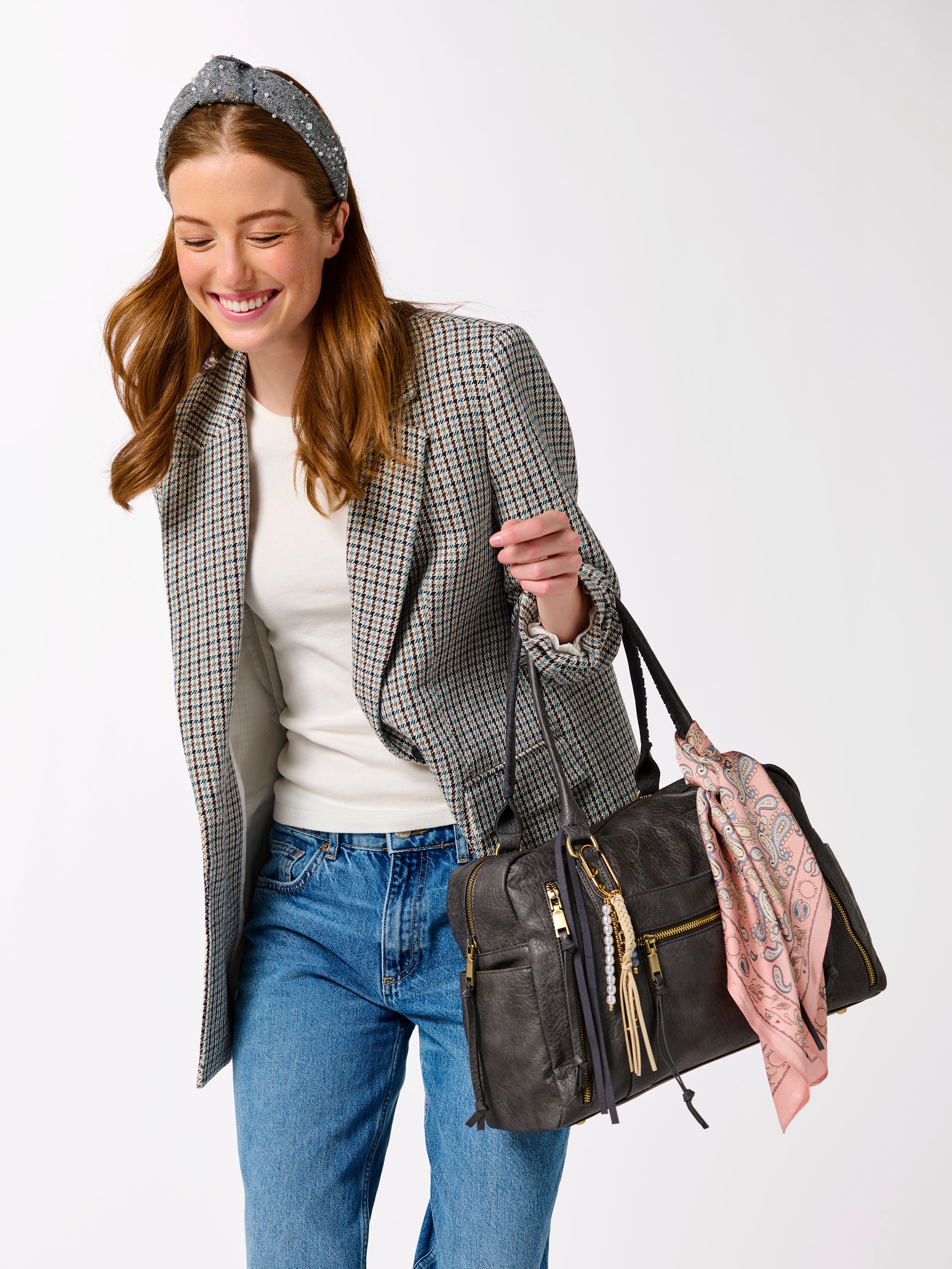Shiraleah Jessie Bowling Bag GREY