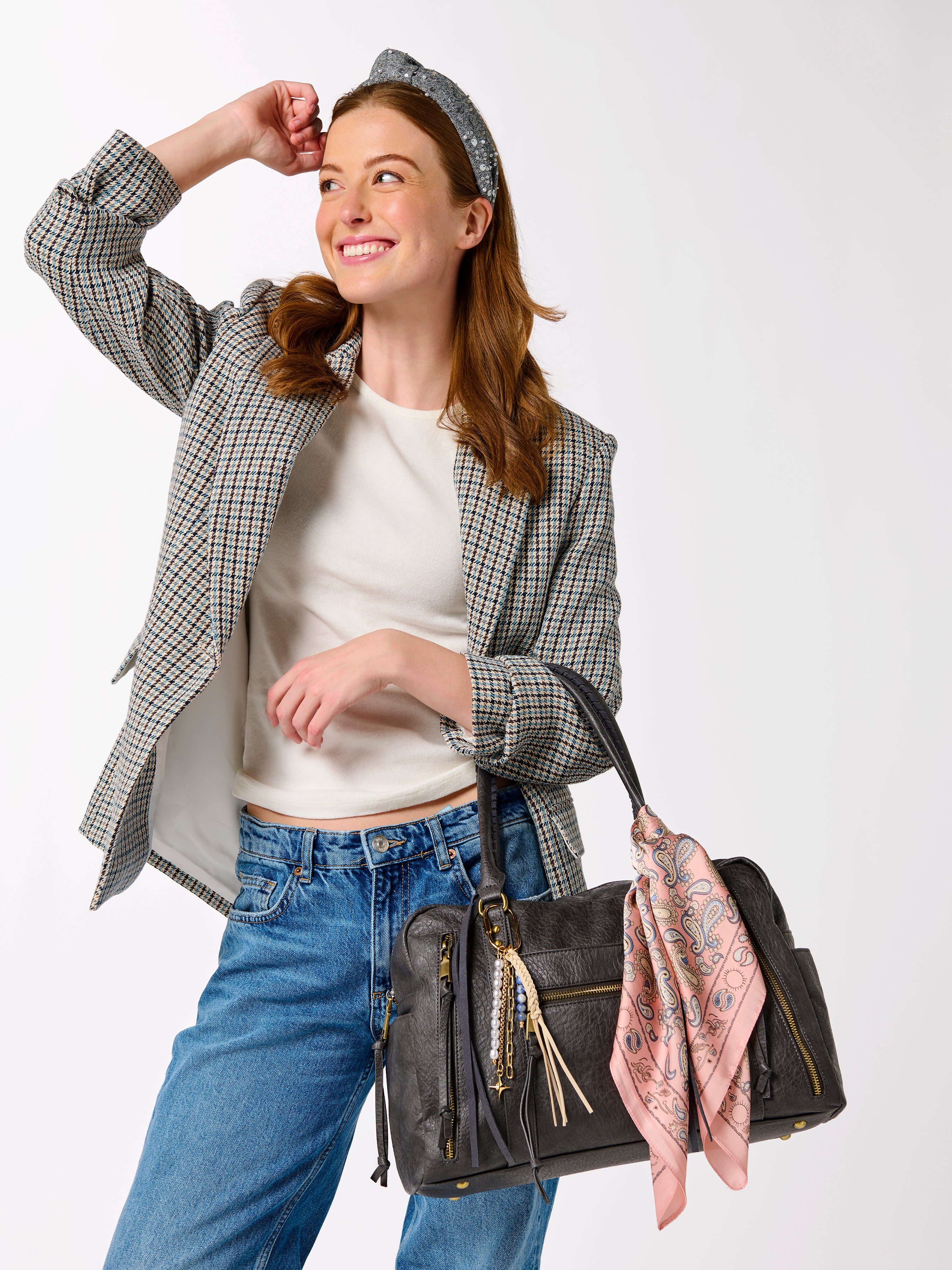 Shiraleah Jessie Bowling Bag GREY