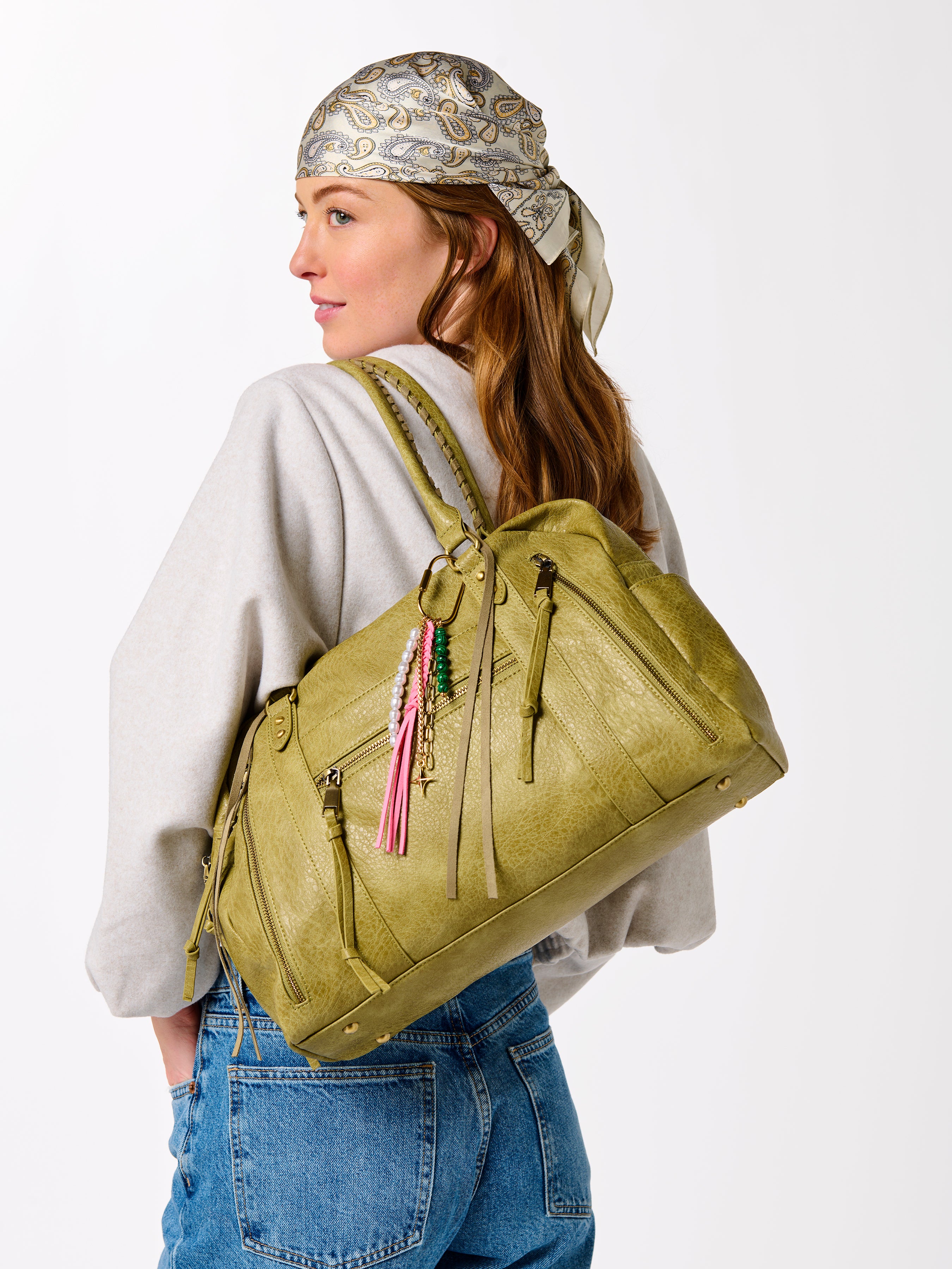 Shiraleah Jessie Bowling Bag OLIVE
