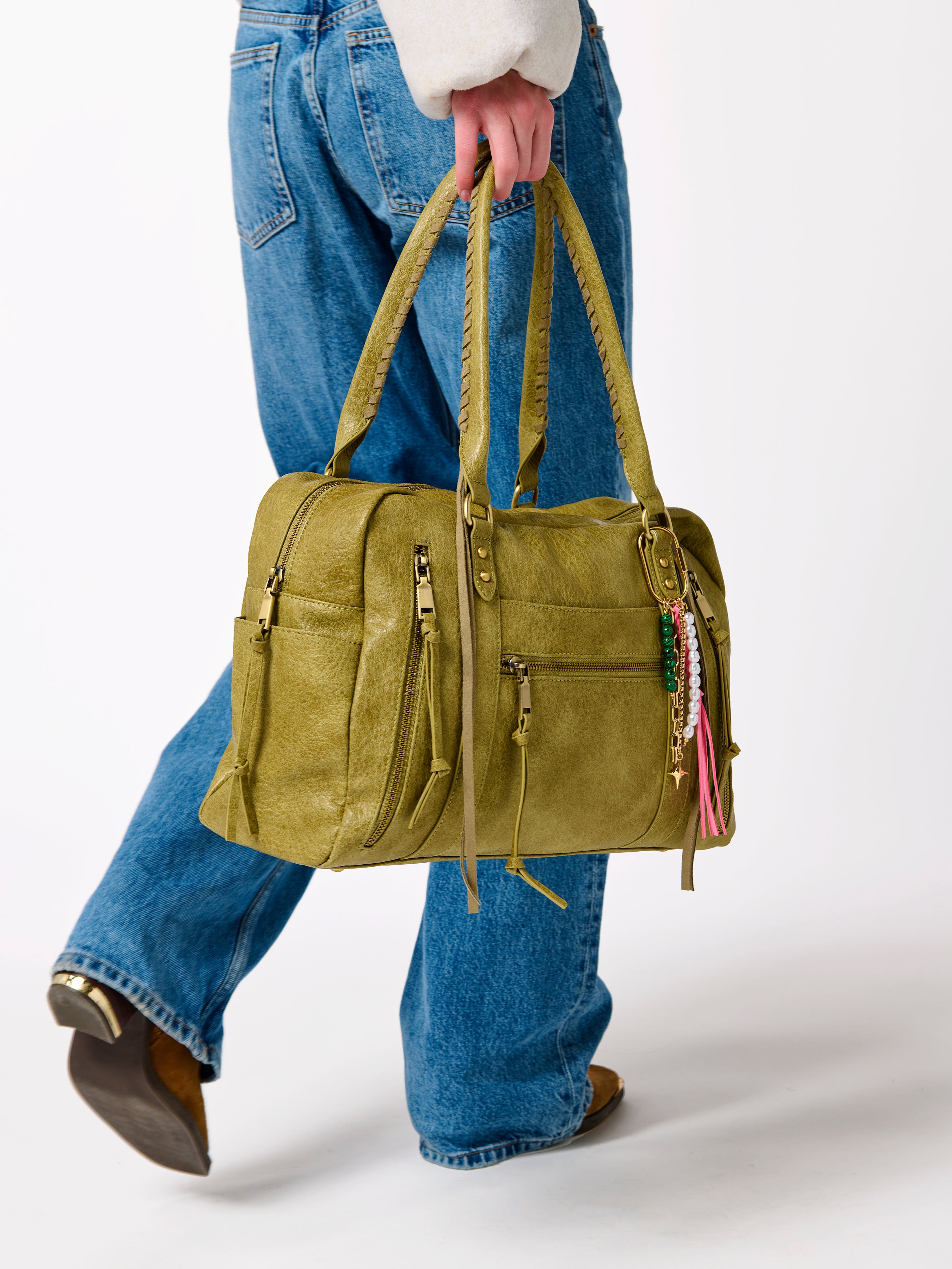 Shiraleah Jessie Bowling Bag OLIVE