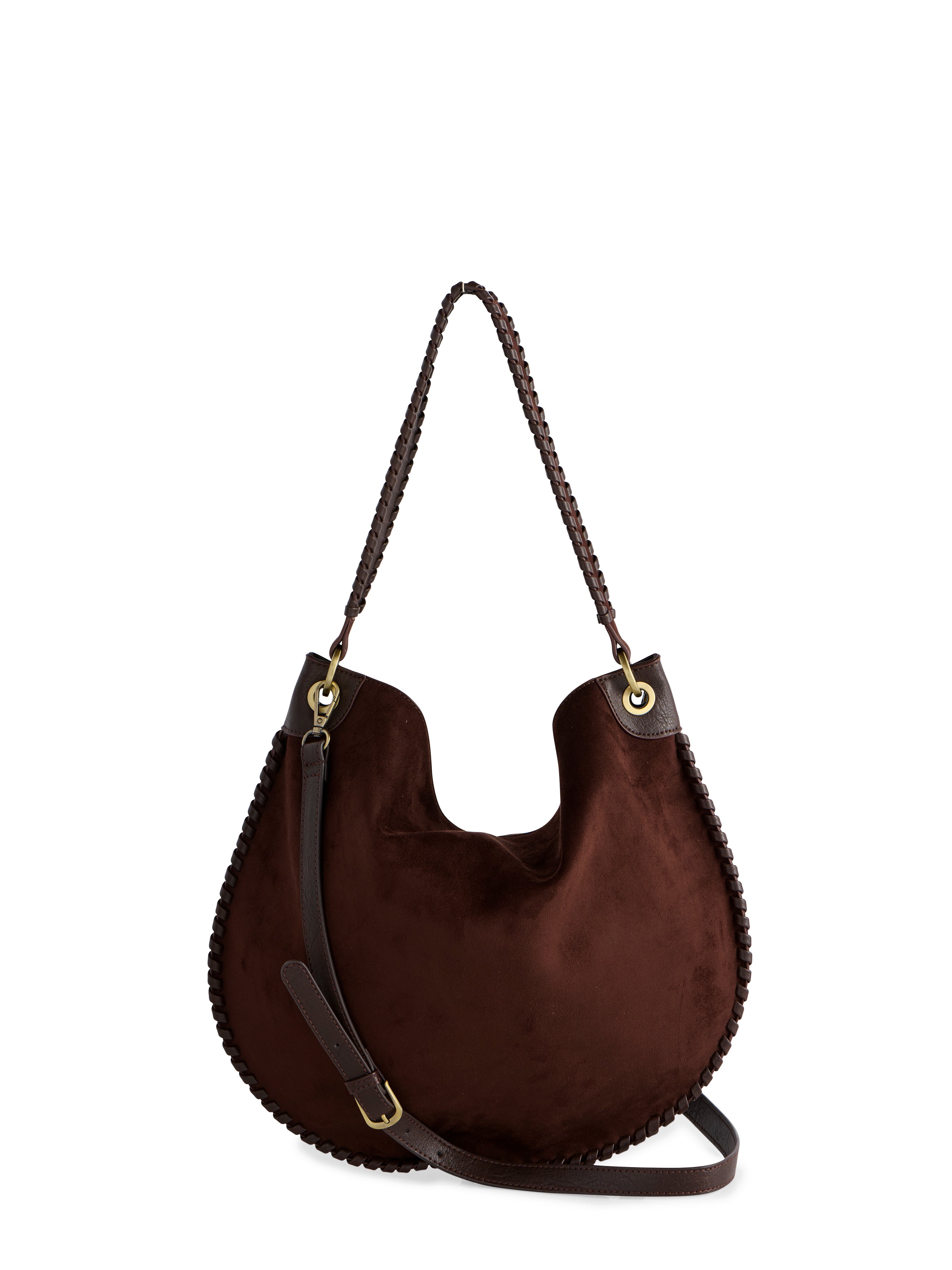 Shiraleah Piper Shoulder Bag CHOCOLATE