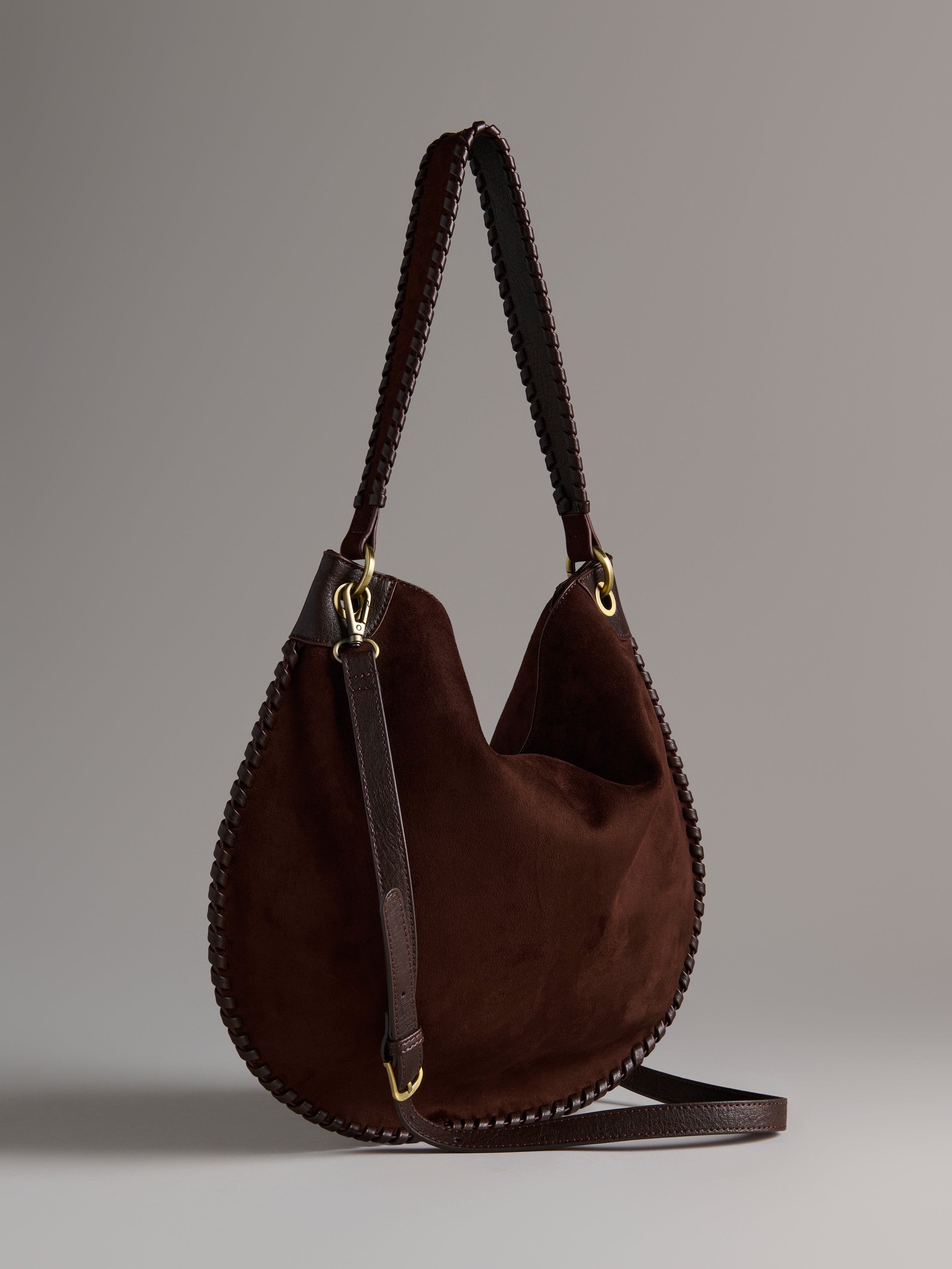 Shiraleah Piper Shoulder Bag CHOCOLATE