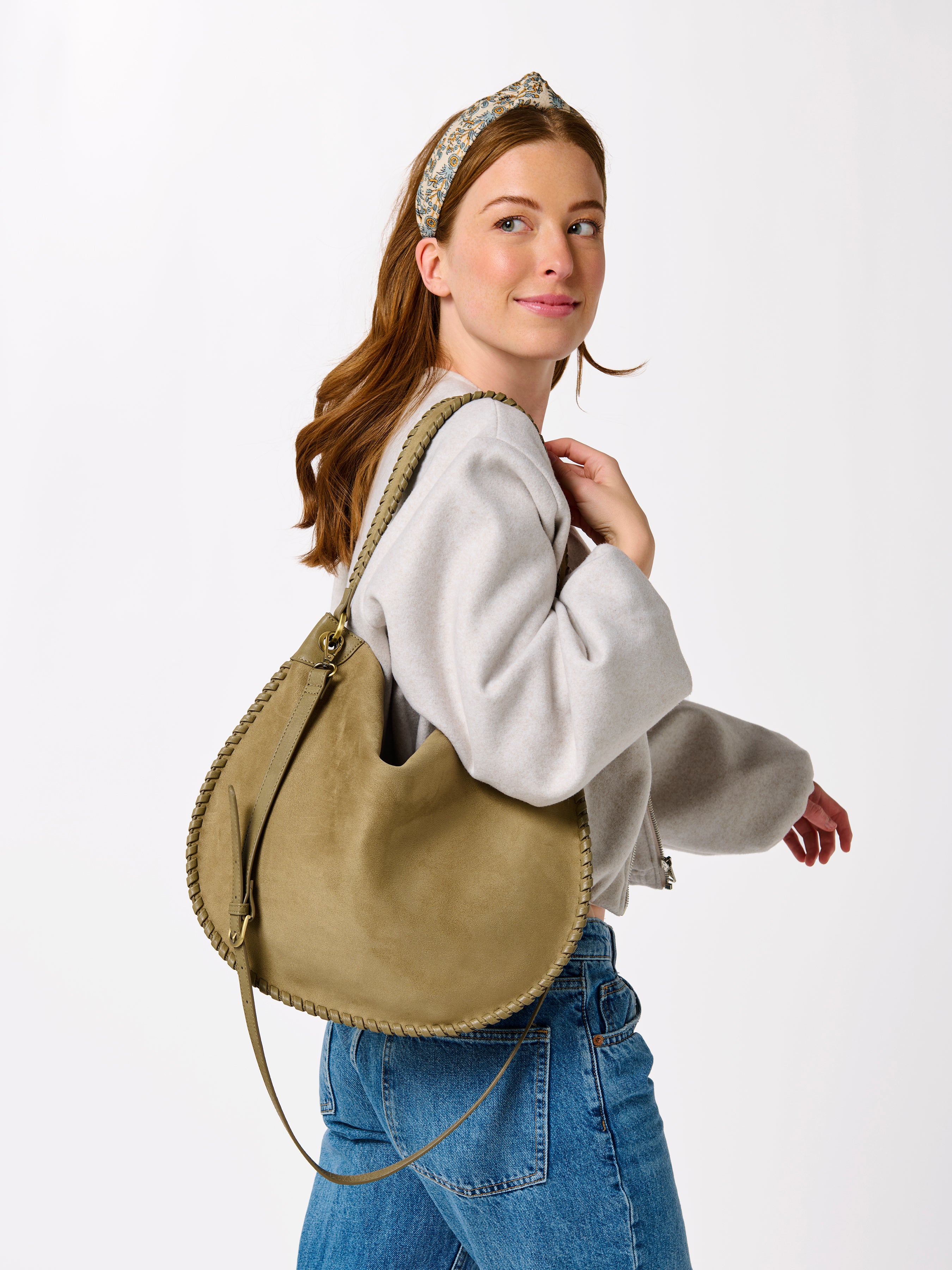 Shiraleah Piper Shoulder Bag OLIVE