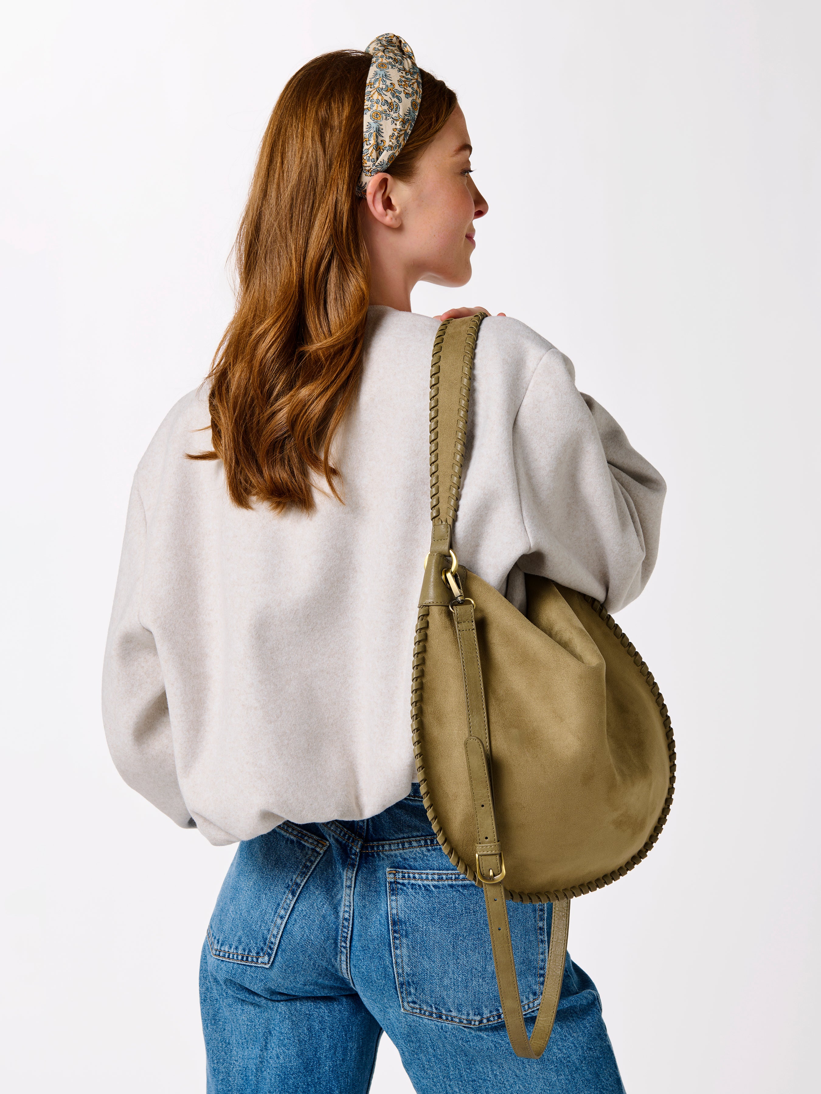 Shiraleah Piper Shoulder Bag OLIVE