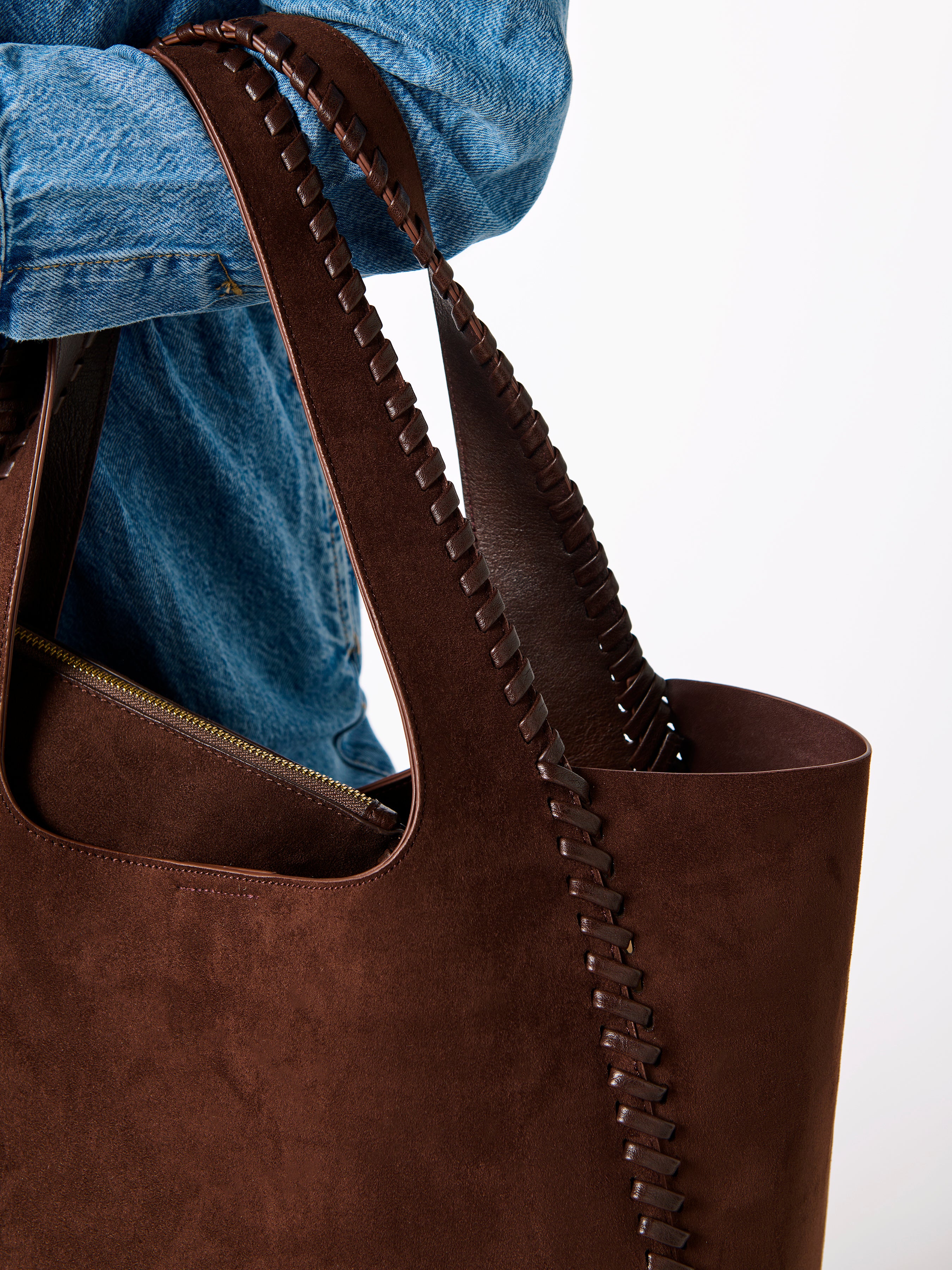 Shiraleah Piper Tote CHOCOLATE