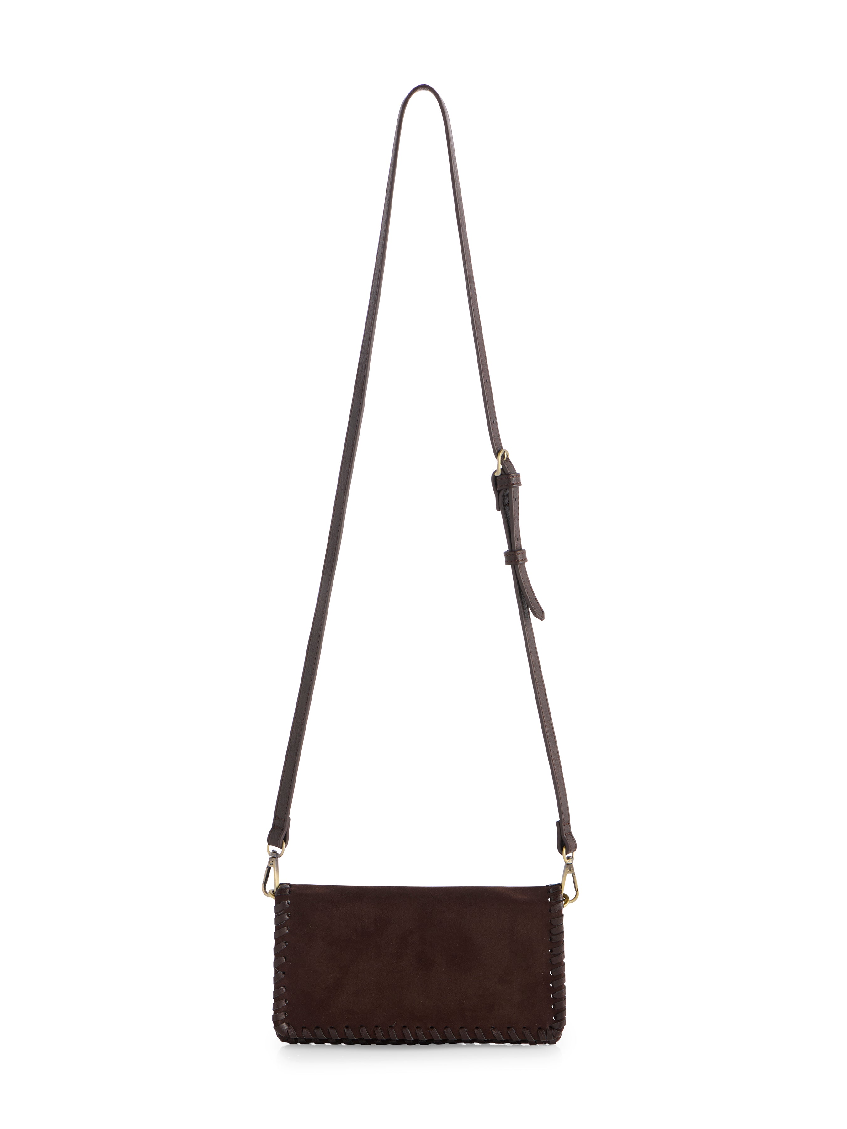 Shiraleah Piper Cross-Body/Clutch CHOCOLATE